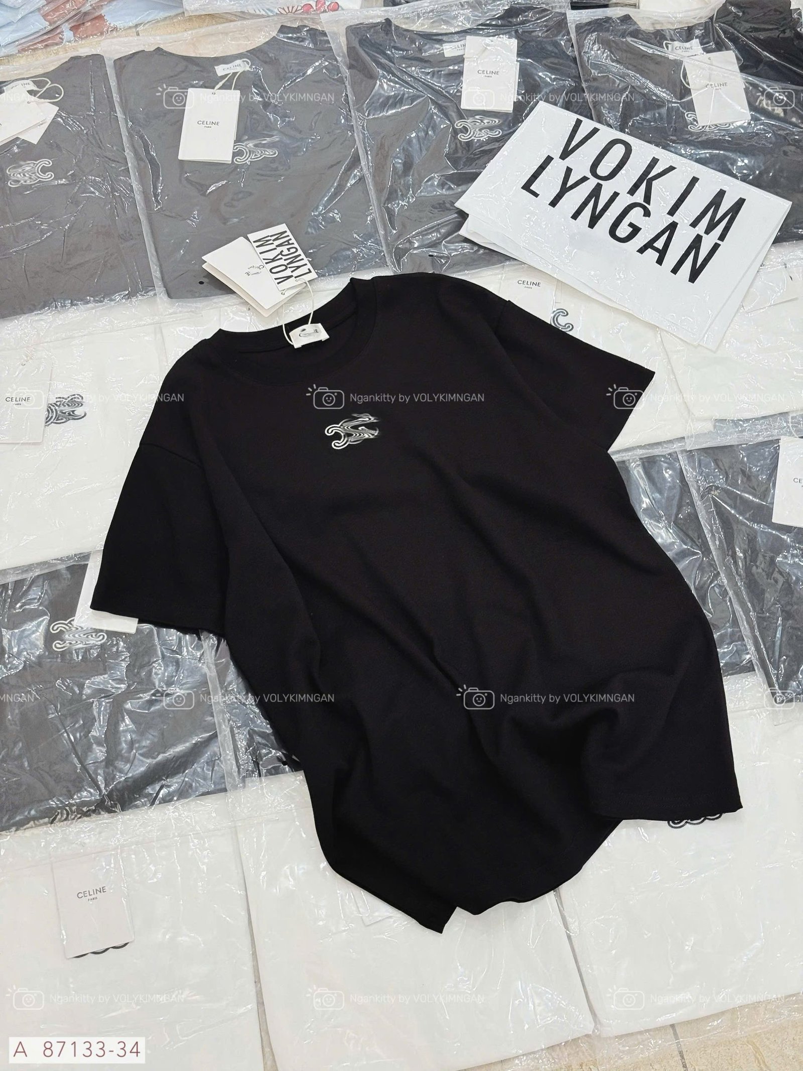 ÁO LOGO CELINE Ở GIỮA - Ảnh 8