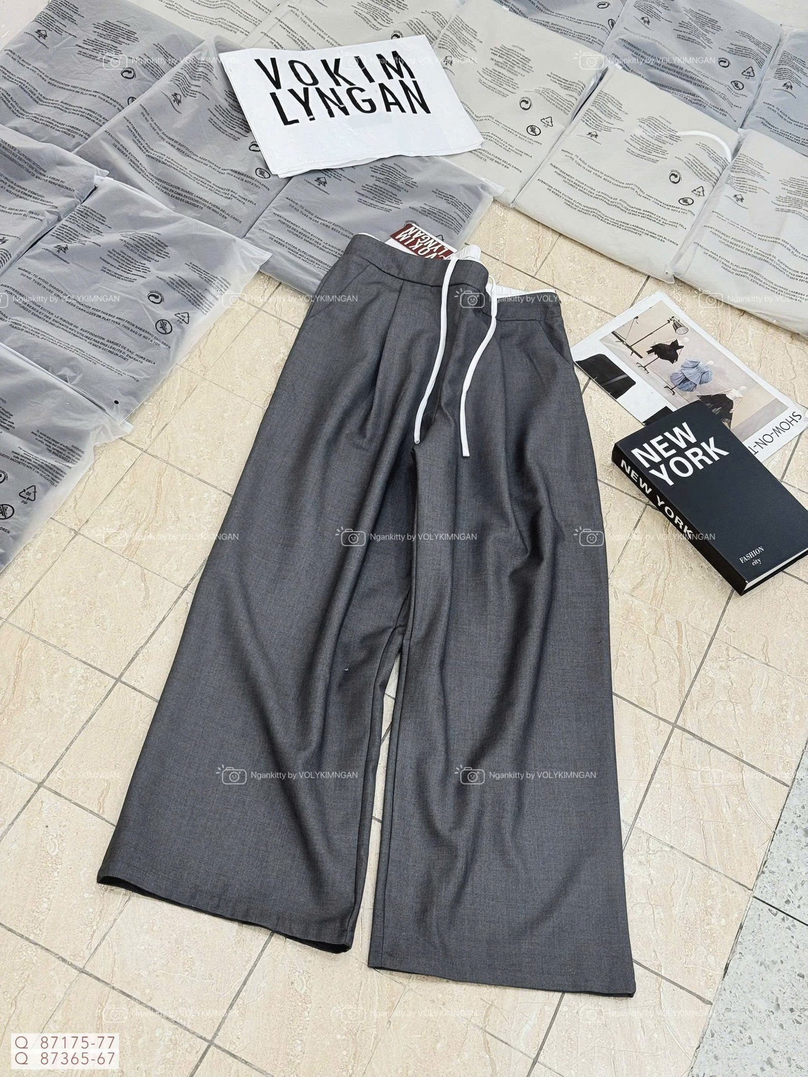 QUẦN KAKI LƯNG CHUN DÂY RÚT - Hình ảnh 4