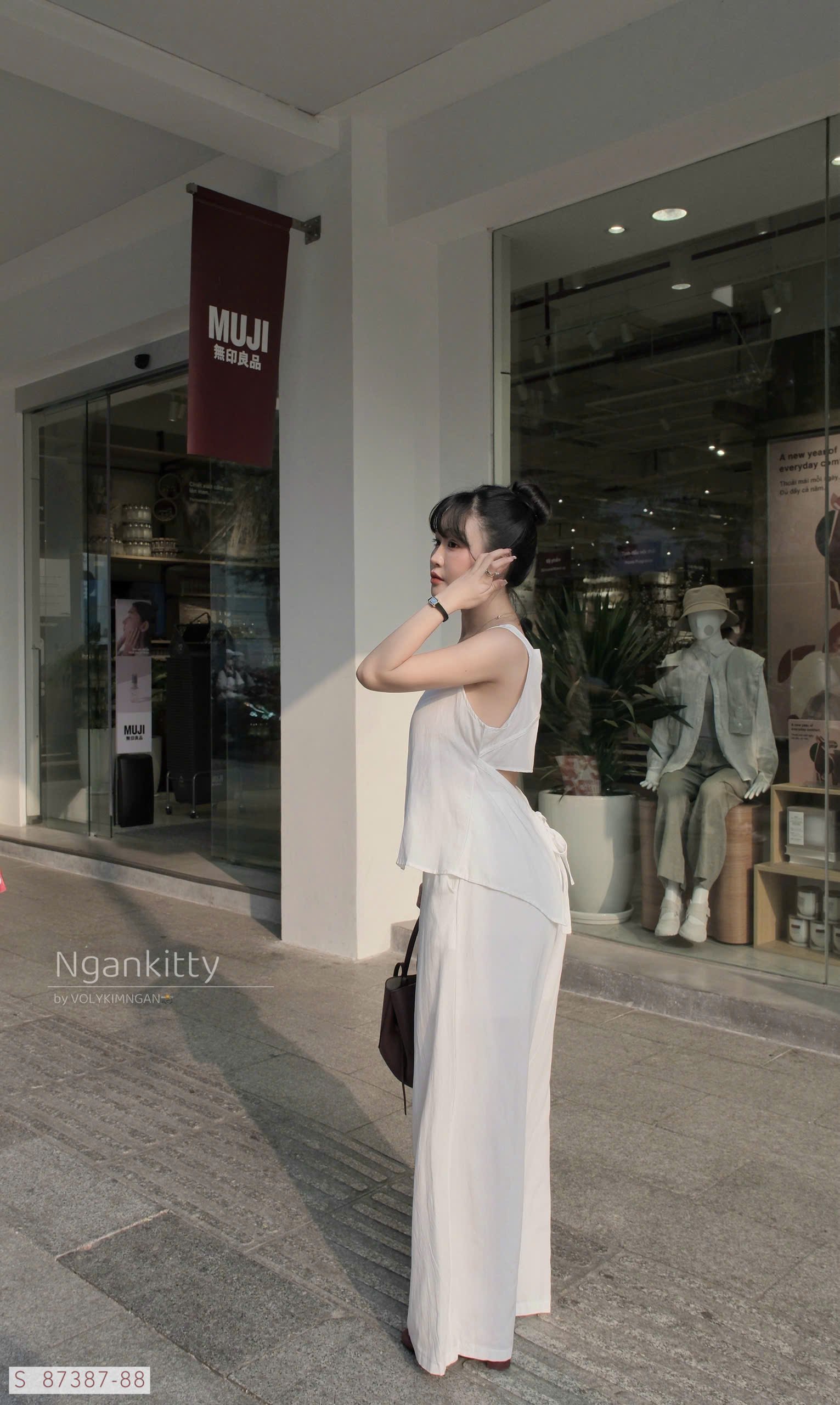 SET ÁO DÂY CỘT SAU LƯNG - Ảnh 7