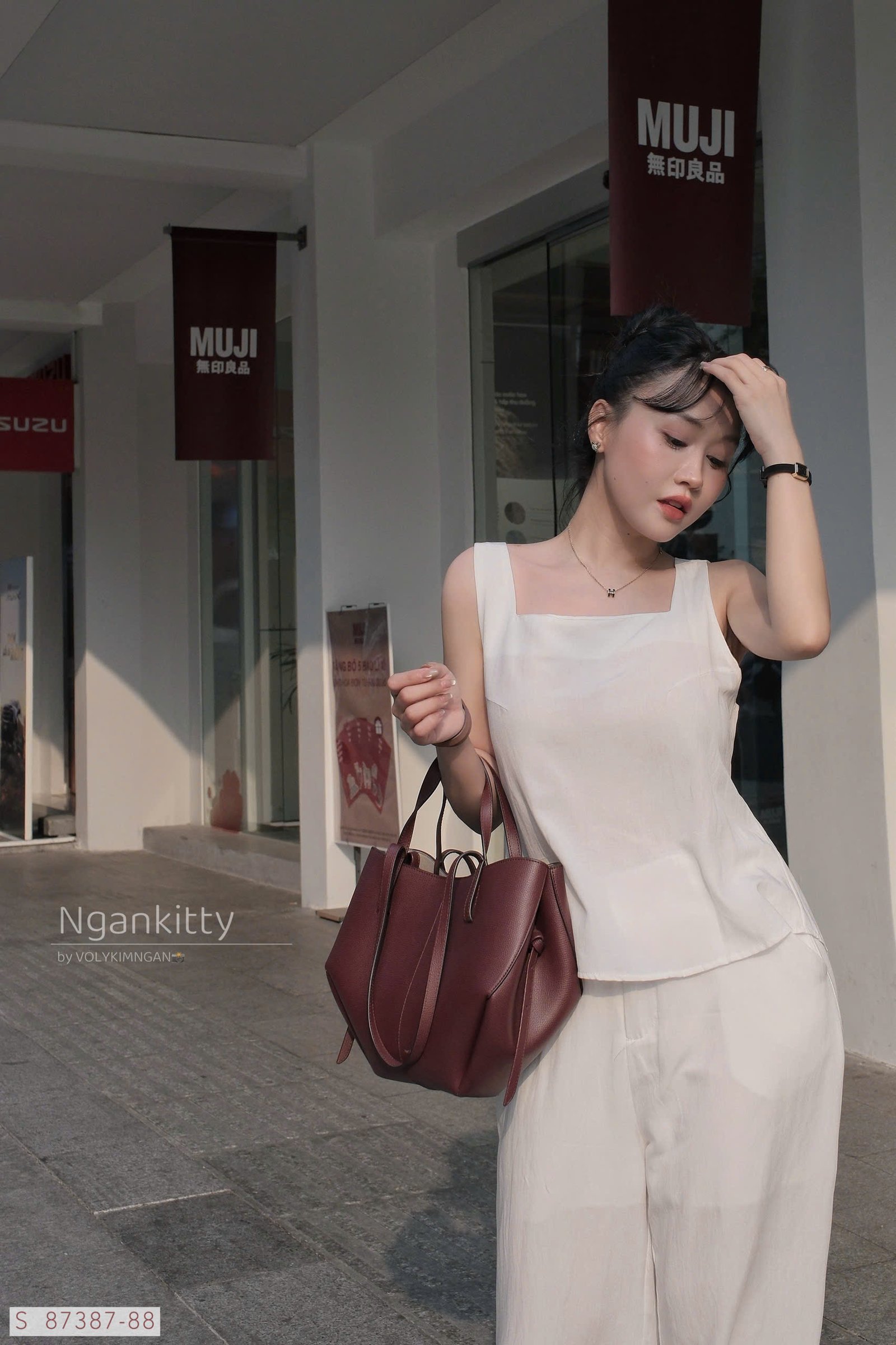 SET ÁO DÂY CỘT SAU LƯNG - Ảnh 3