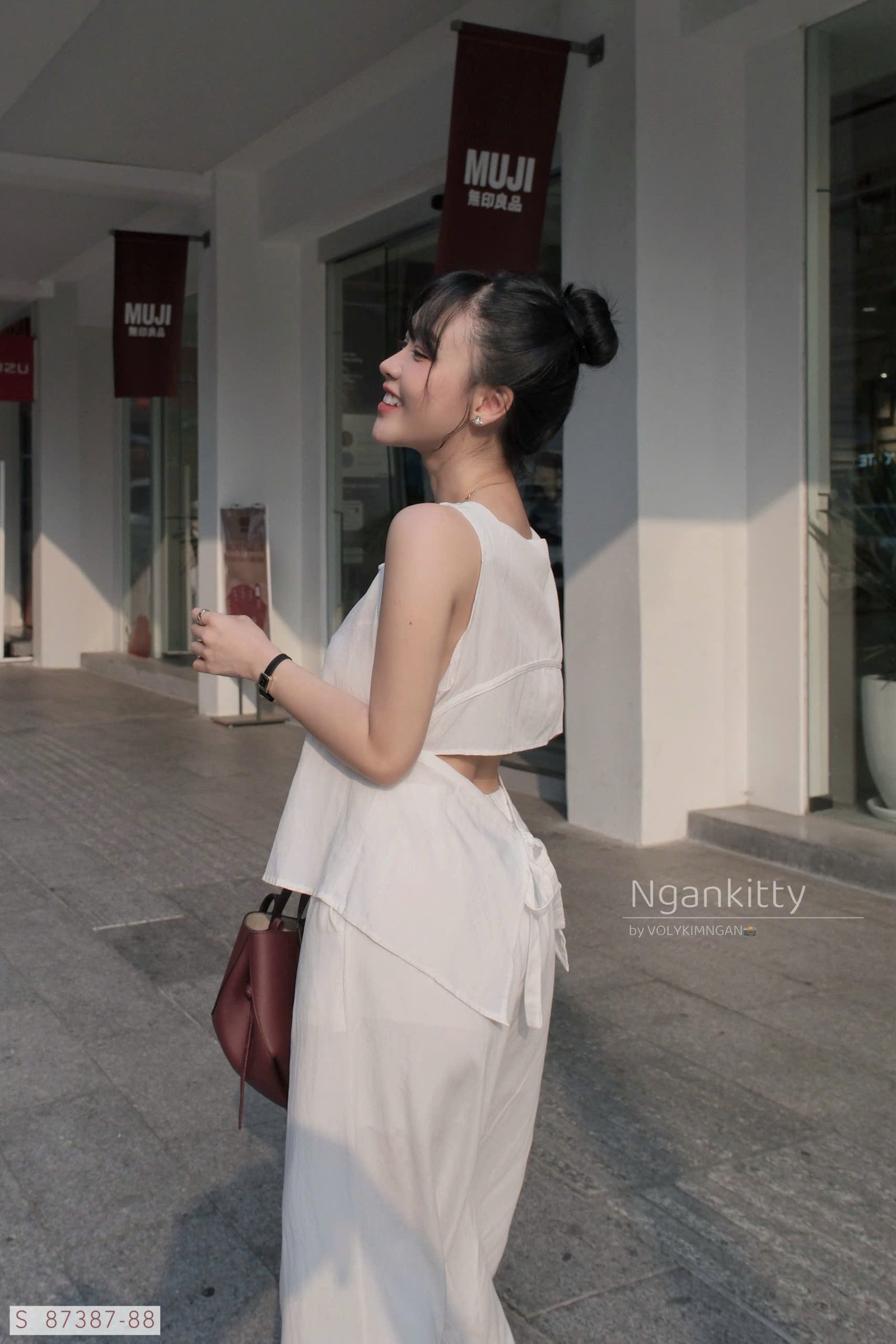 SET ÁO DÂY CỘT SAU LƯNG - Ảnh 11