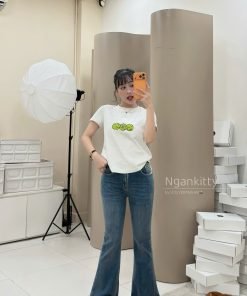 QUẦN JEAN TRƠN LOE MIX TÚI KIỂU SAU