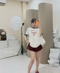 ÁO SỌC HÔNG FRANCE PARIS 89