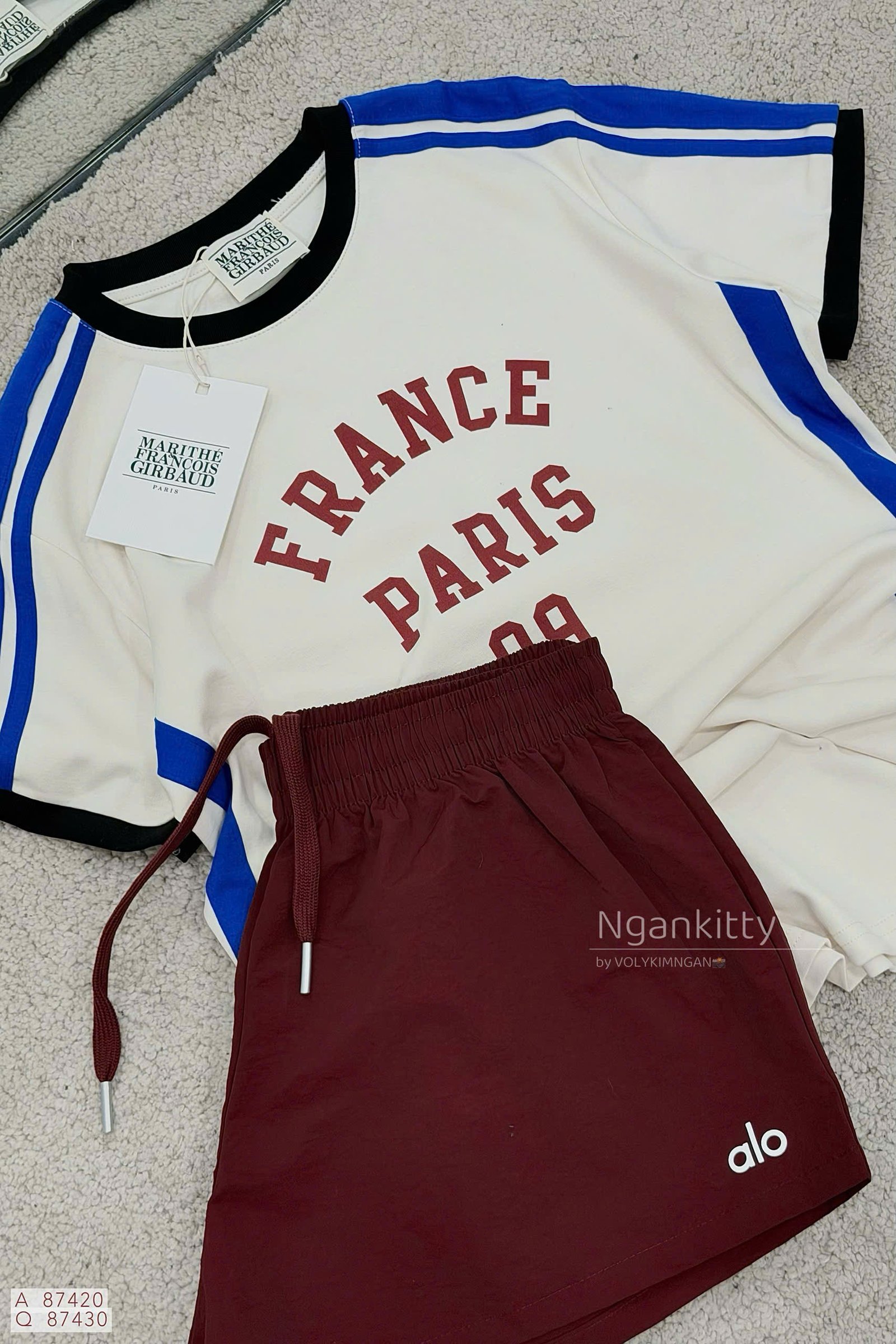 ÁO SỌC HÔNG FRANCE PARIS 89 - Ảnh 3