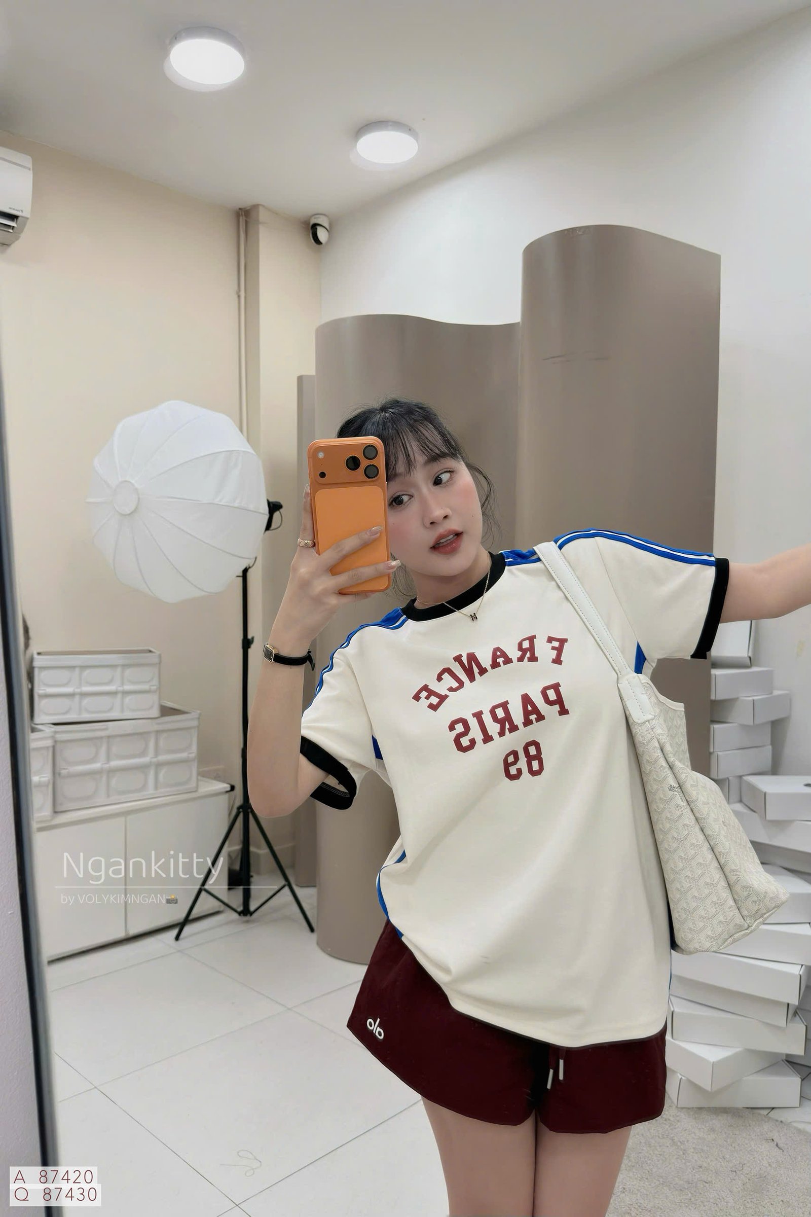 ÁO SỌC HÔNG FRANCE PARIS 89 - Ảnh 2