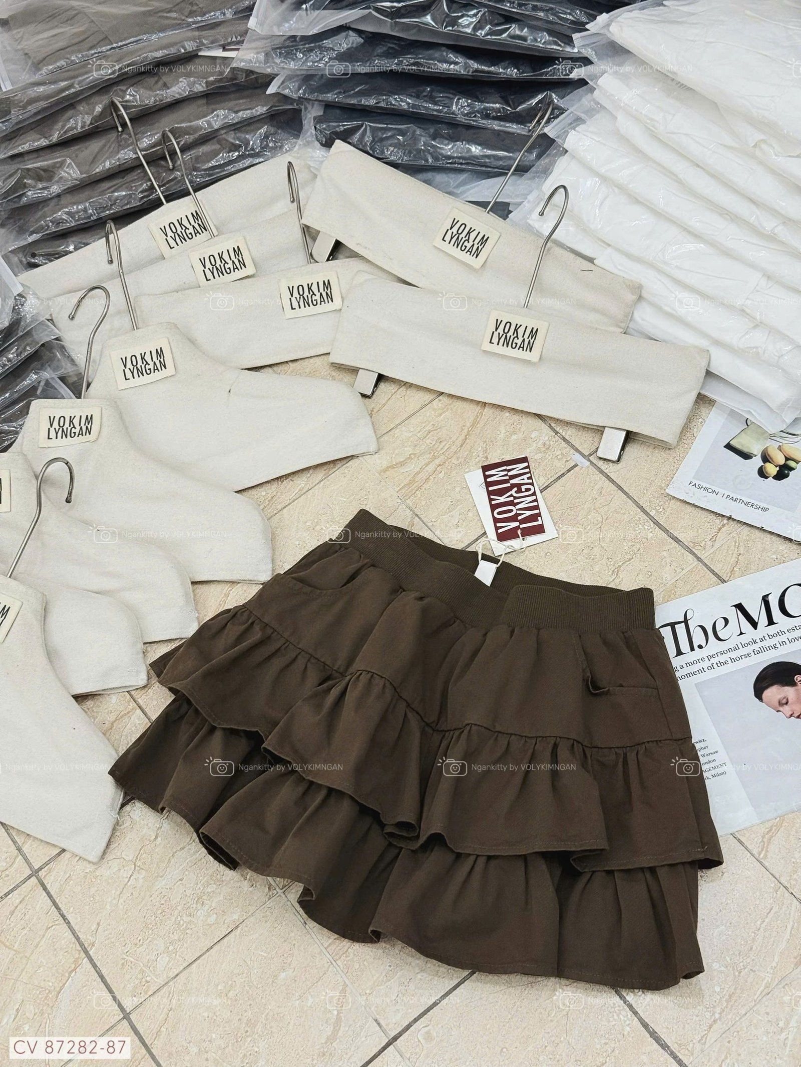 CHÂN VÁY TẦNG XẾP LY - Hình ảnh 10