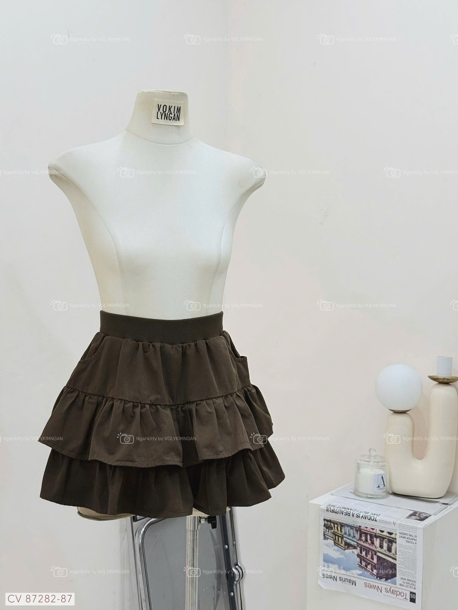 CHÂN VÁY TẦNG XẾP LY - Hình ảnh 9