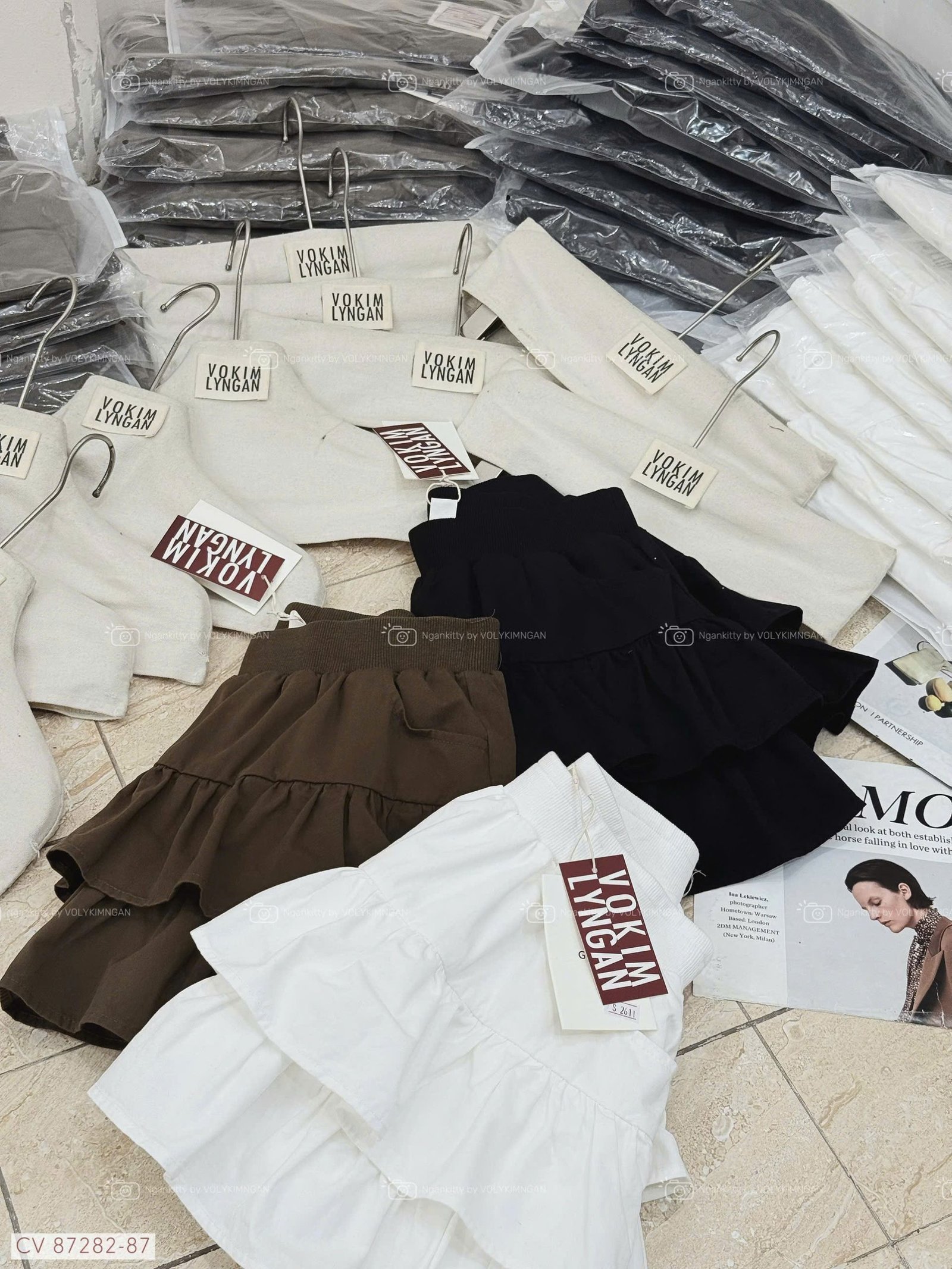 CHÂN VÁY TẦNG XẾP LY - Hình ảnh 7