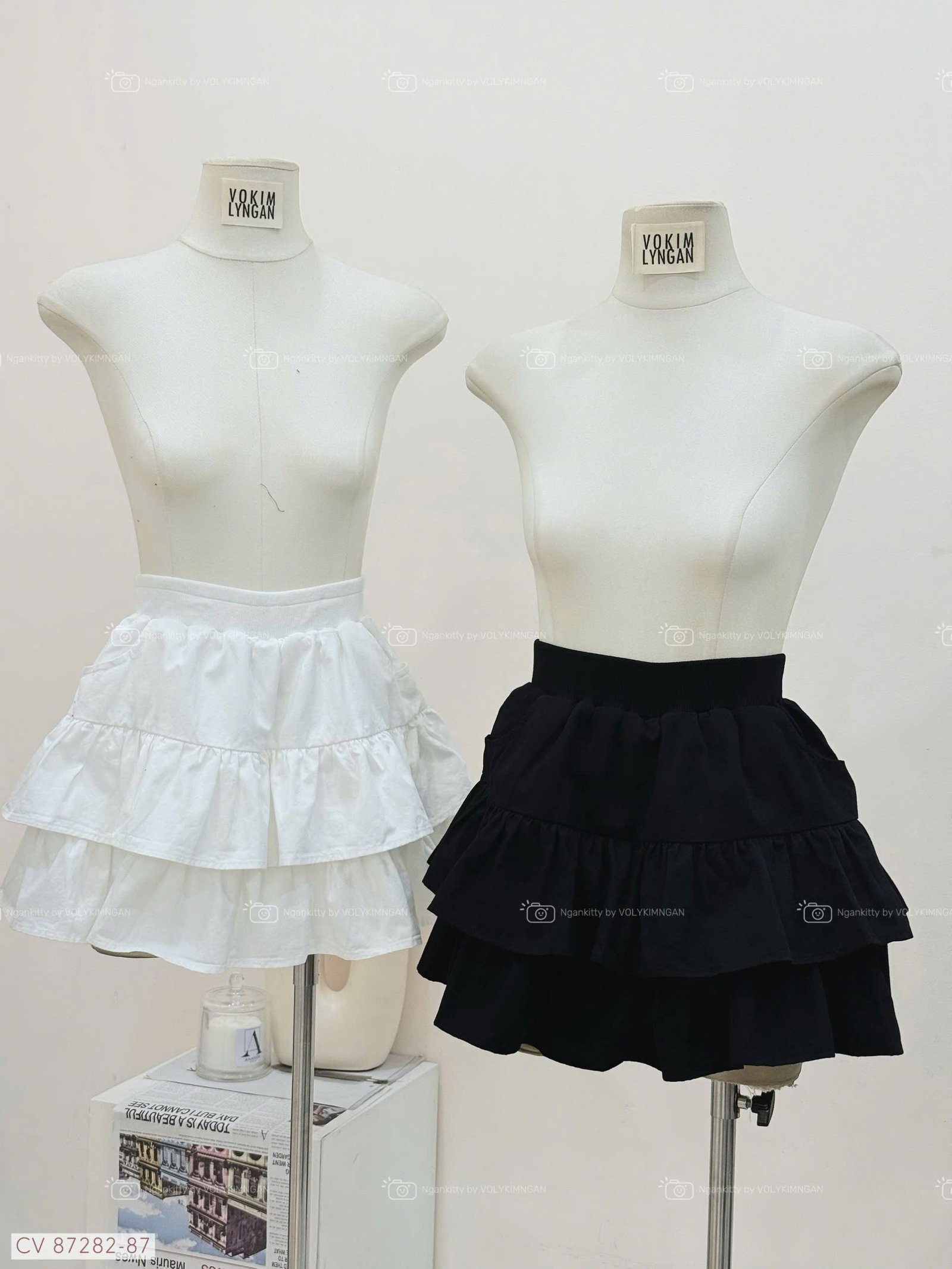 CHÂN VÁY TẦNG XẾP LY - Hình ảnh 6