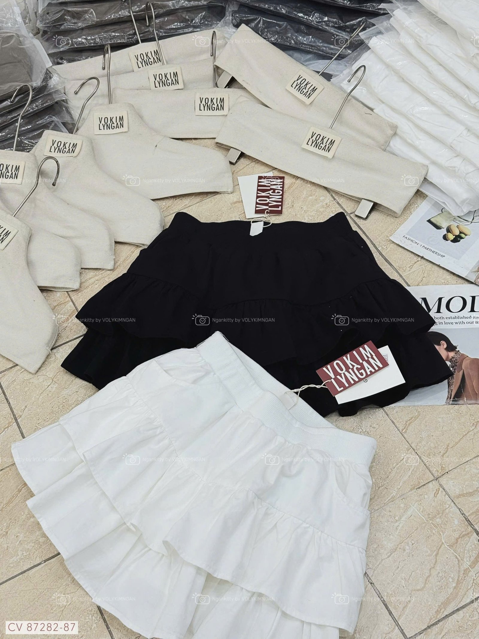 CHÂN VÁY TẦNG XẾP LY - Hình ảnh 5