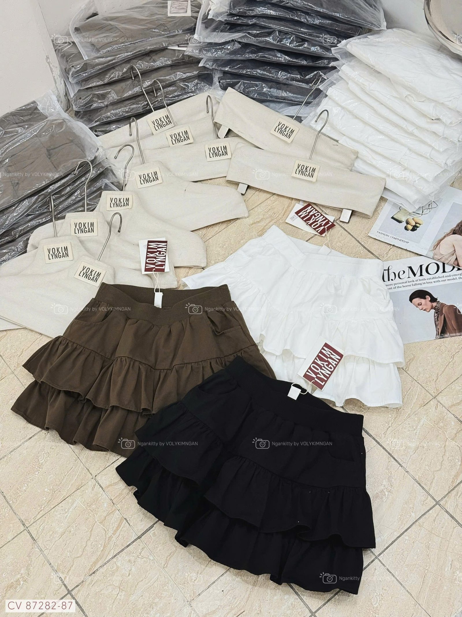 CHÂN VÁY TẦNG XẾP LY - Hình ảnh 2