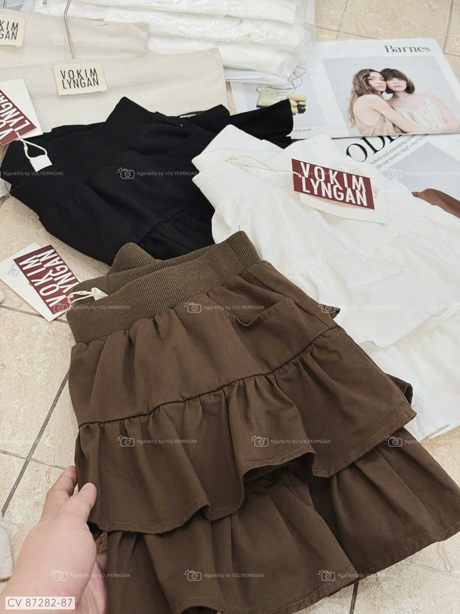 CHÂN VÁY TẦNG XẾP LY - Hình ảnh 3