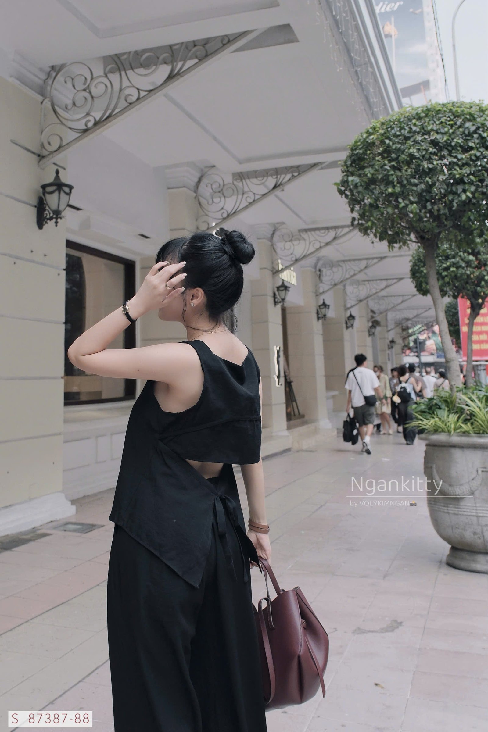 SET ÁO DÂY CỘT SAU LƯNG - Ảnh 12