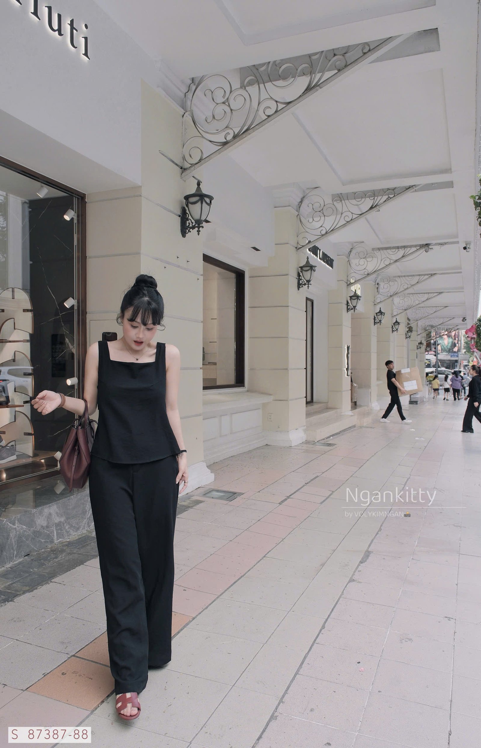 SET ÁO DÂY CỘT SAU LƯNG - Ảnh 4