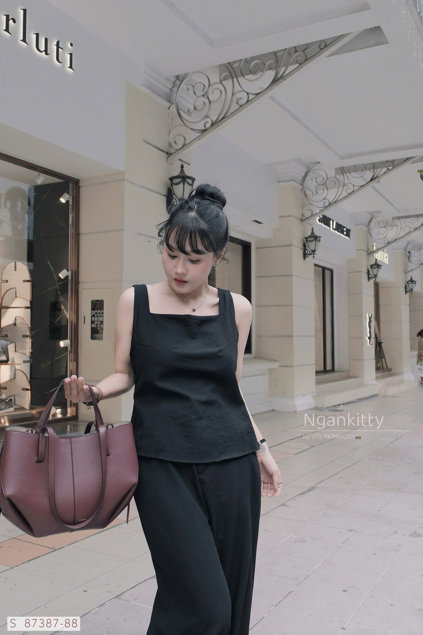 SET ÁO DÂY CỘT SAU LƯNG - Ảnh 8