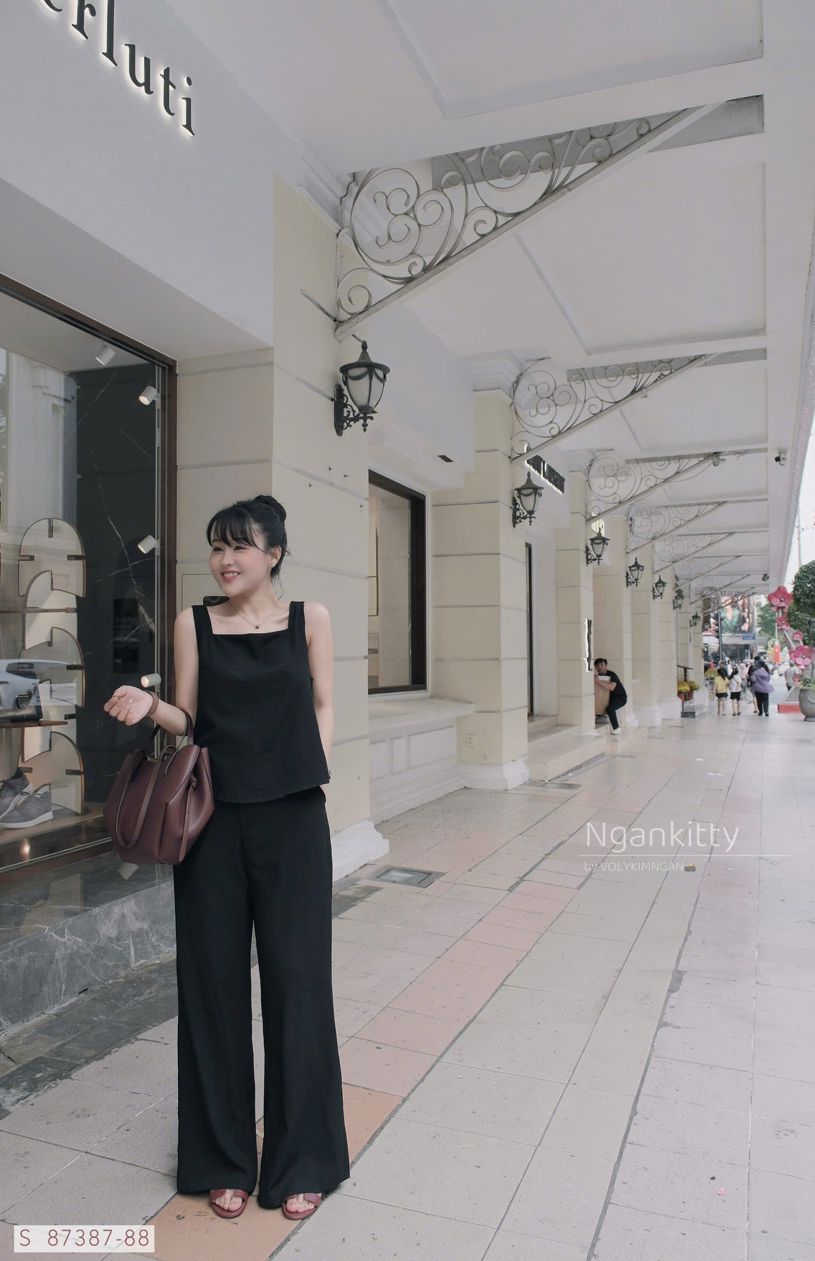 SET ÁO DÂY CỘT SAU LƯNG - Ảnh 10