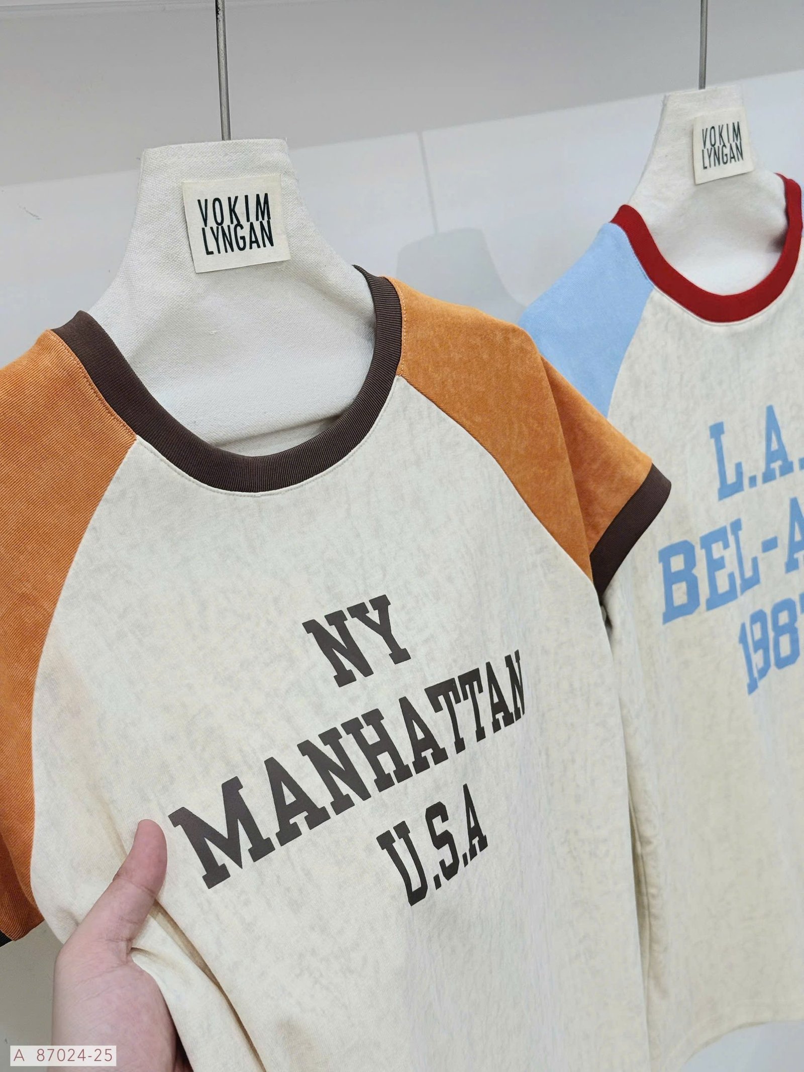 ÁO BABYTEE NY MANHATTAN TAY GRAPLANG - Ảnh 5