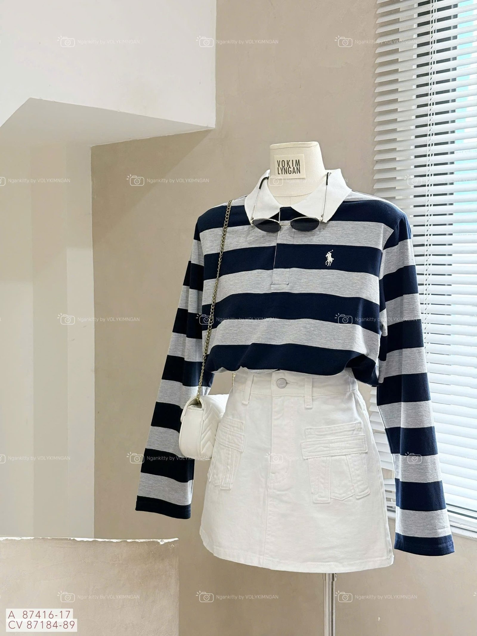 ÁO TD SỌC CỔ POLO - Ảnh 6