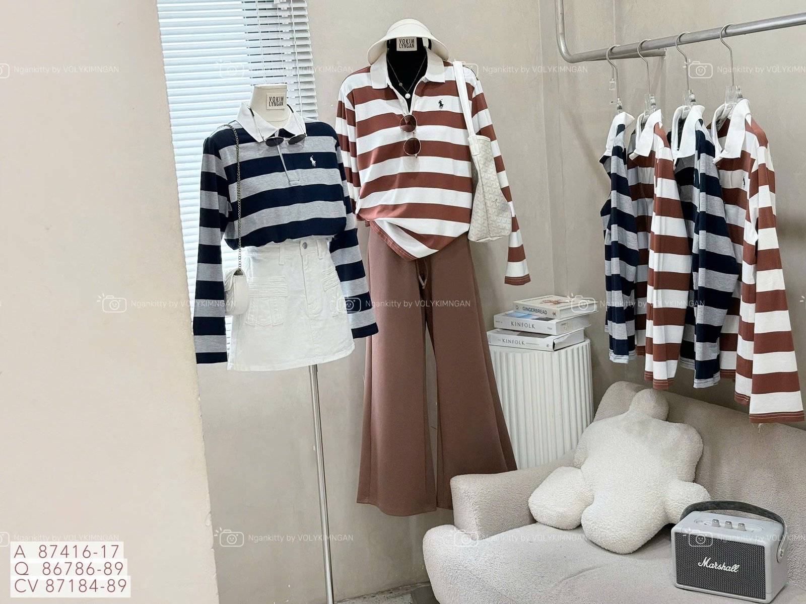 ÁO TD SỌC CỔ POLO - Ảnh 2