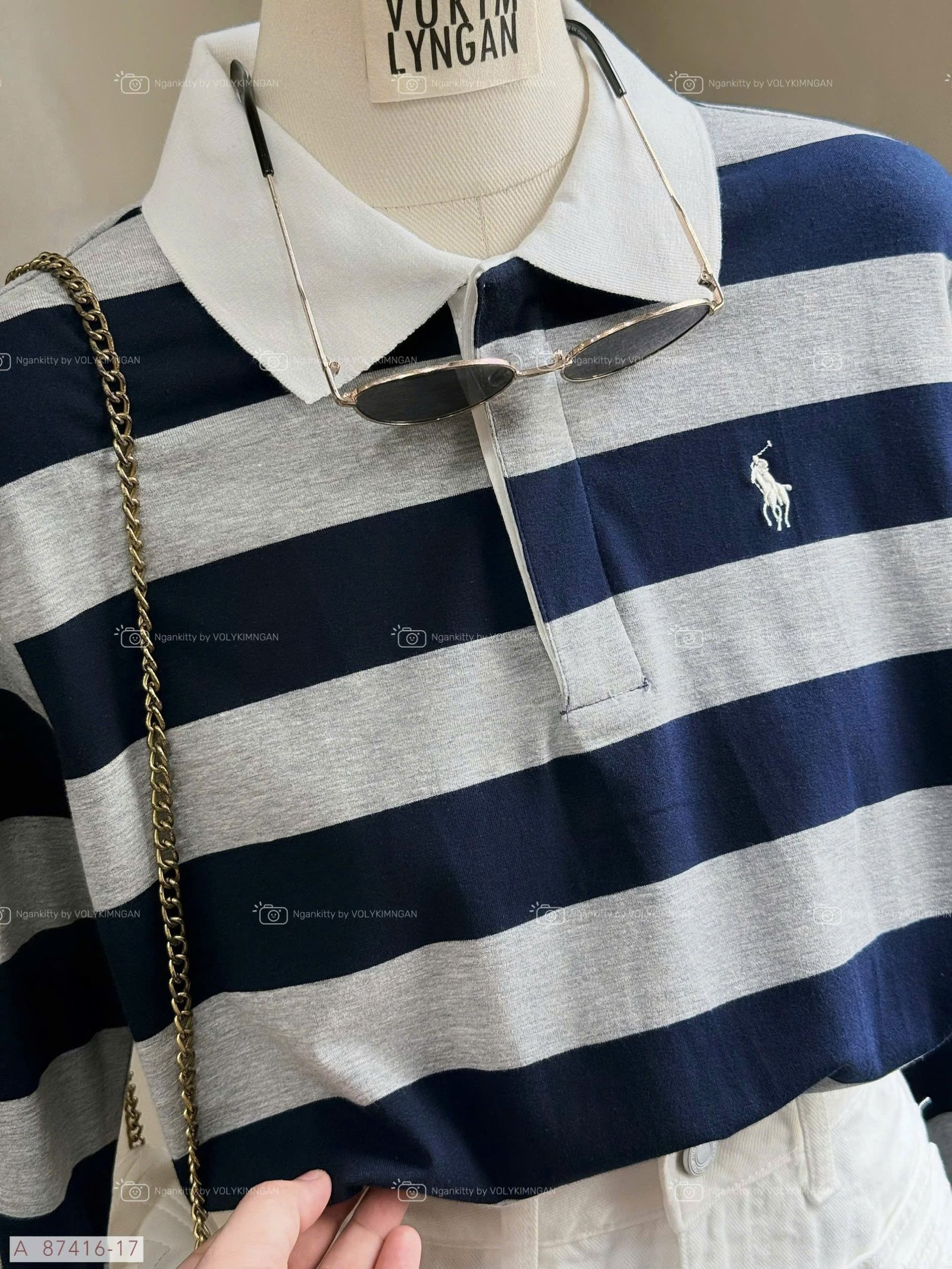 ÁO TD SỌC CỔ POLO - Ảnh 10