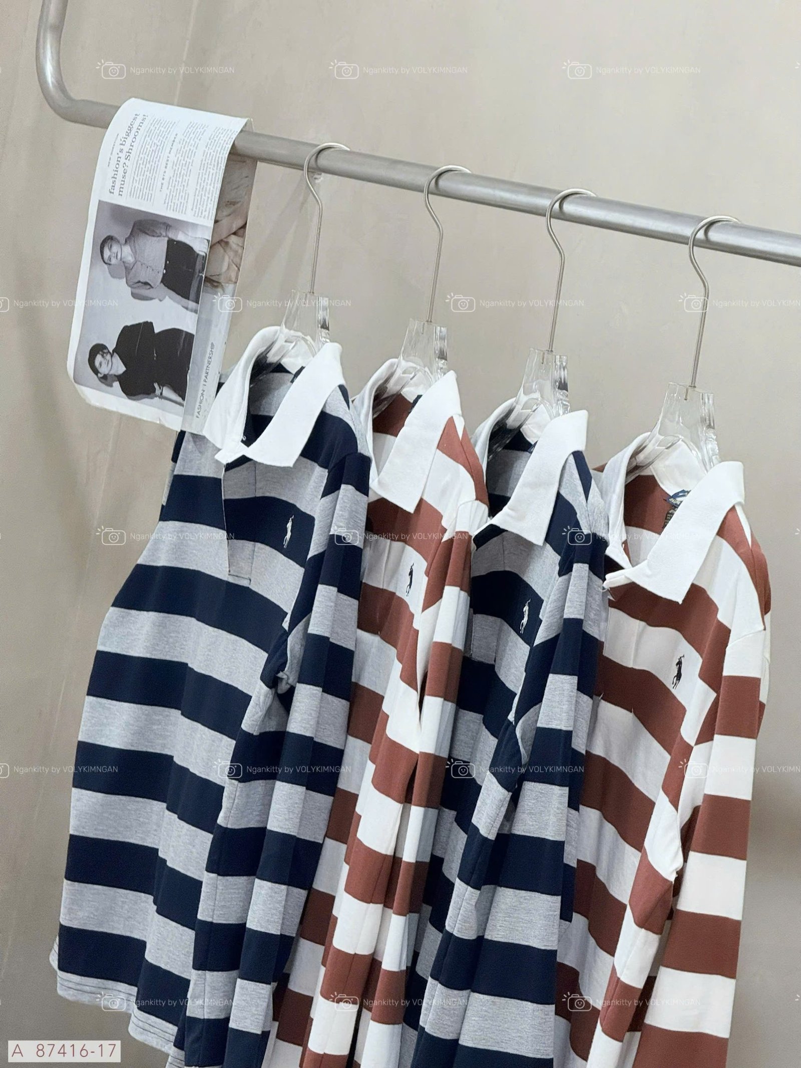 ÁO TD SỌC CỔ POLO - Ảnh 17