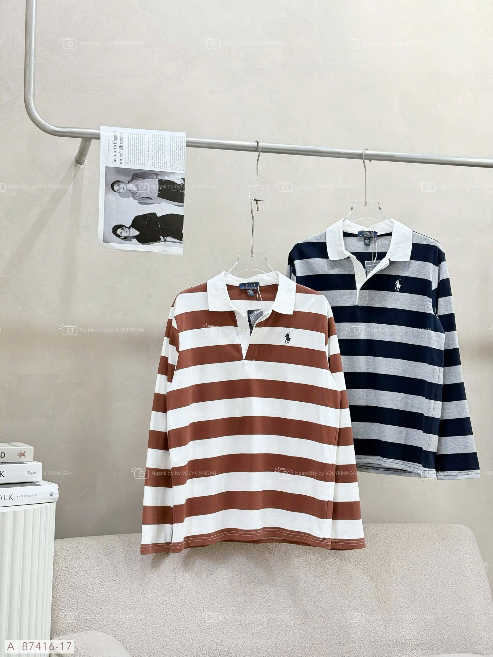 ÁO TD SỌC CỔ POLO - Ảnh 16