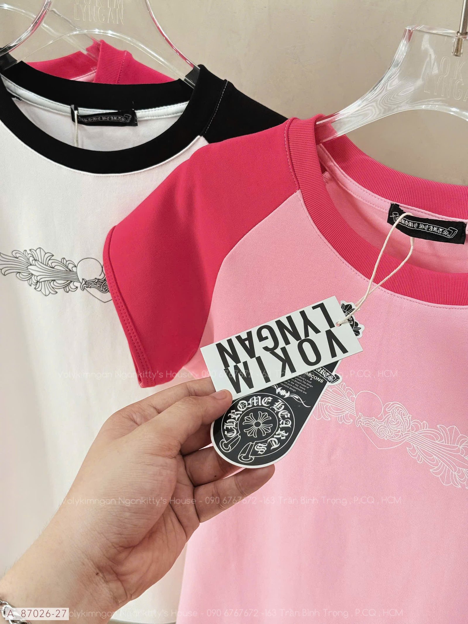 ÁO CHROMEHEART TAY GAPLANG - Ảnh 8