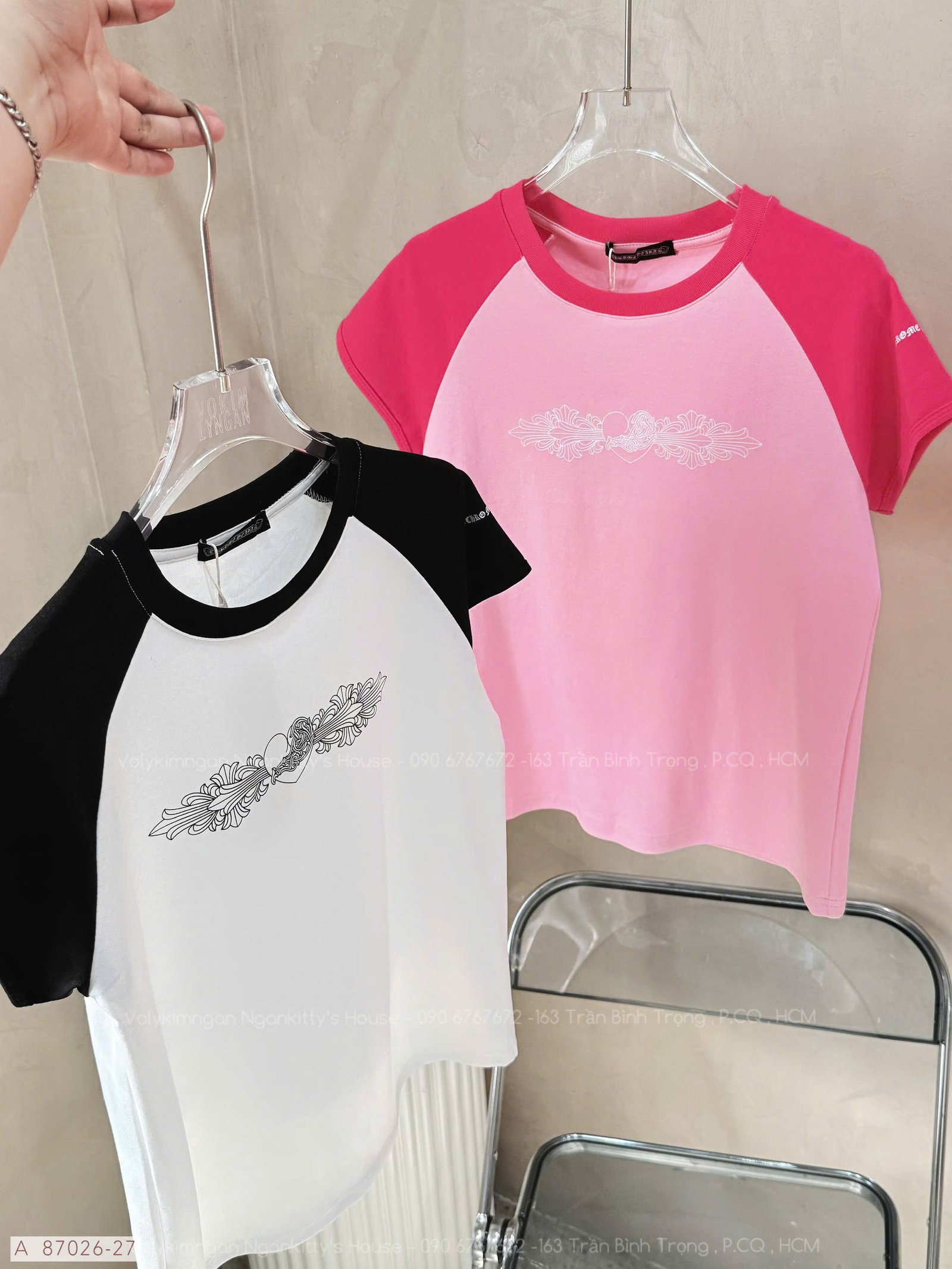 ÁO CHROMEHEART TAY GAPLANG - Ảnh 2