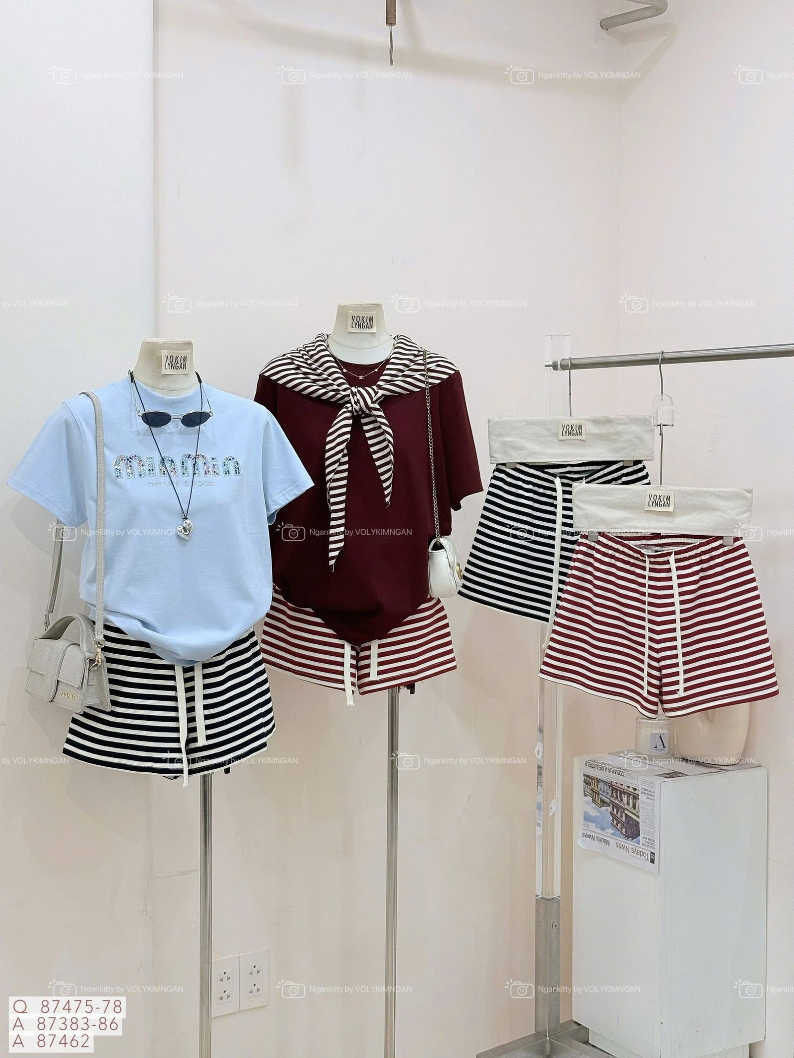 QUẦN SHORT SỌC LƯNG CHUN DÂY