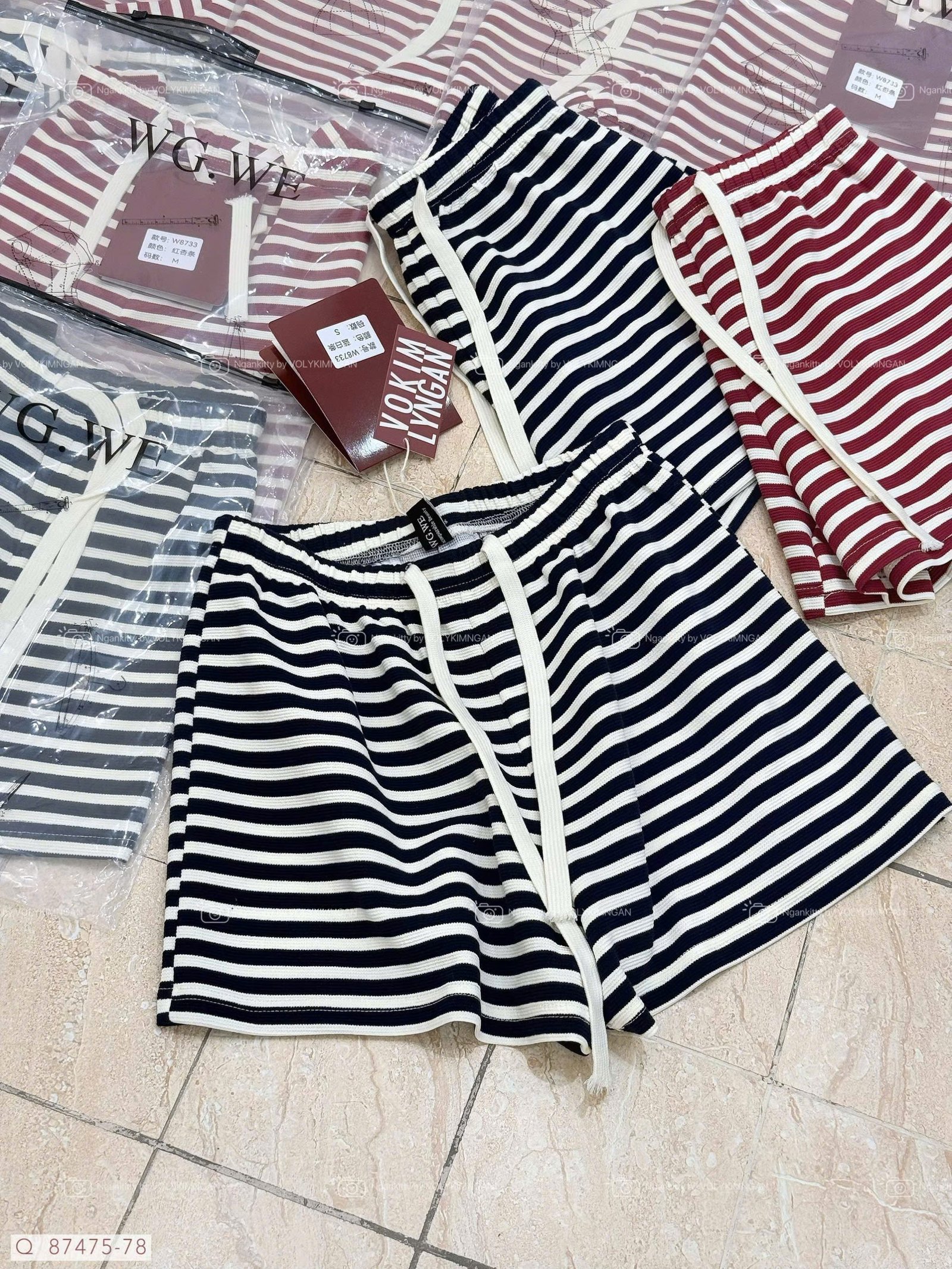 QUẦN SHORT SỌC LƯNG CHUN DÂY - Hình ảnh 3