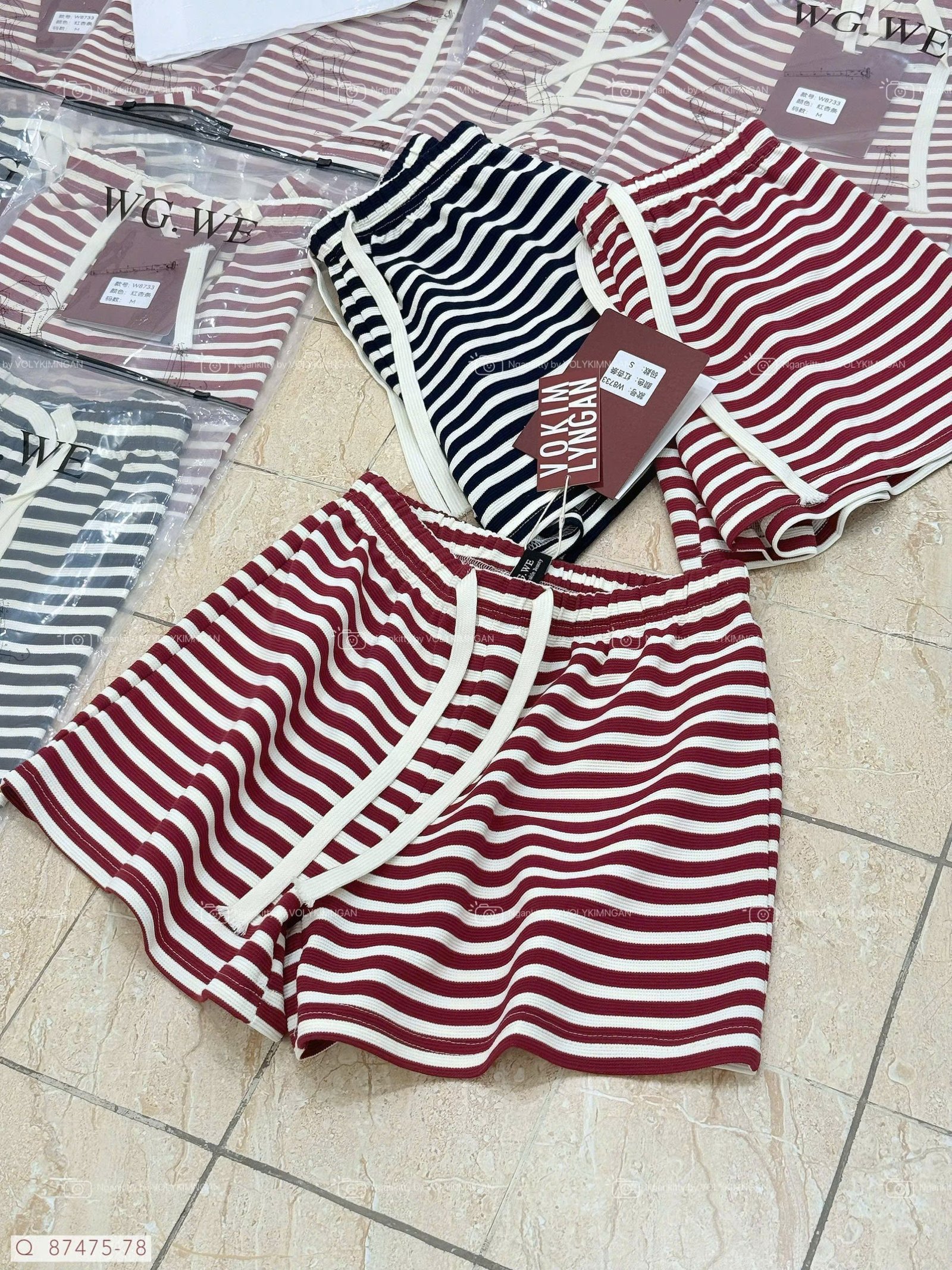 QUẦN SHORT SỌC LƯNG CHUN DÂY - Hình ảnh 12