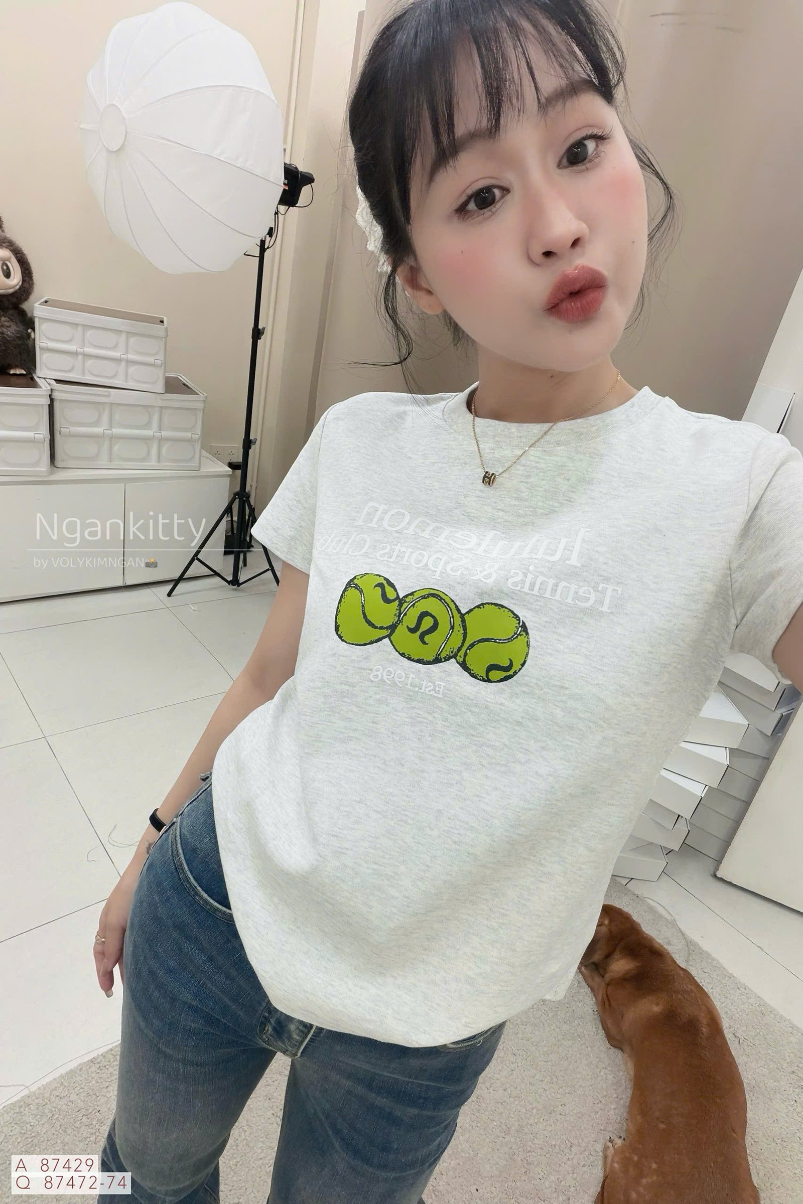 ÁO BABYTEE LULULEMON TENNIS - Ảnh 4