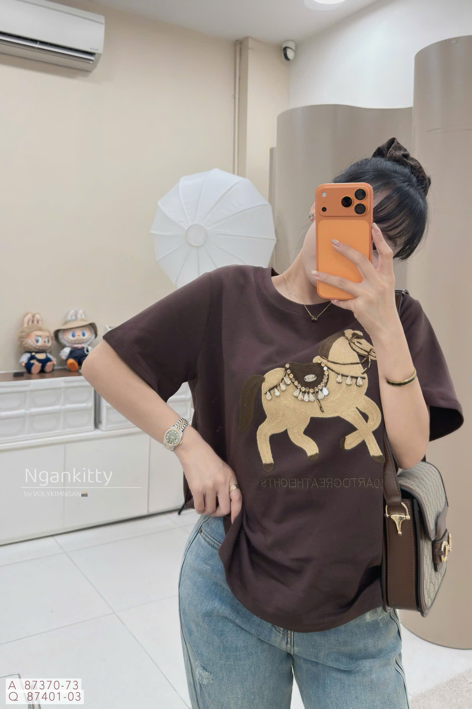 ÁO NGỰA THÊU ĐÍNH ĐÁ - Ảnh 13