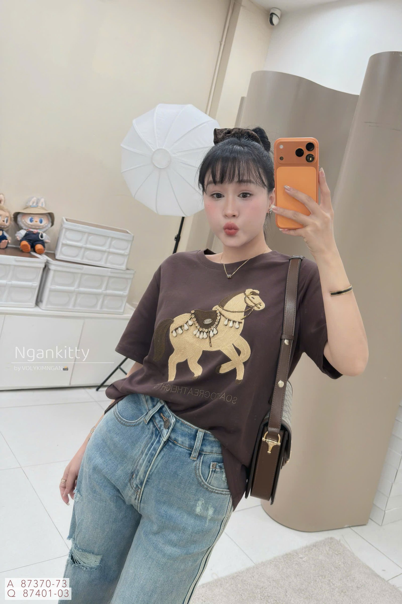 ÁO NGỰA THÊU ĐÍNH ĐÁ - Ảnh 9