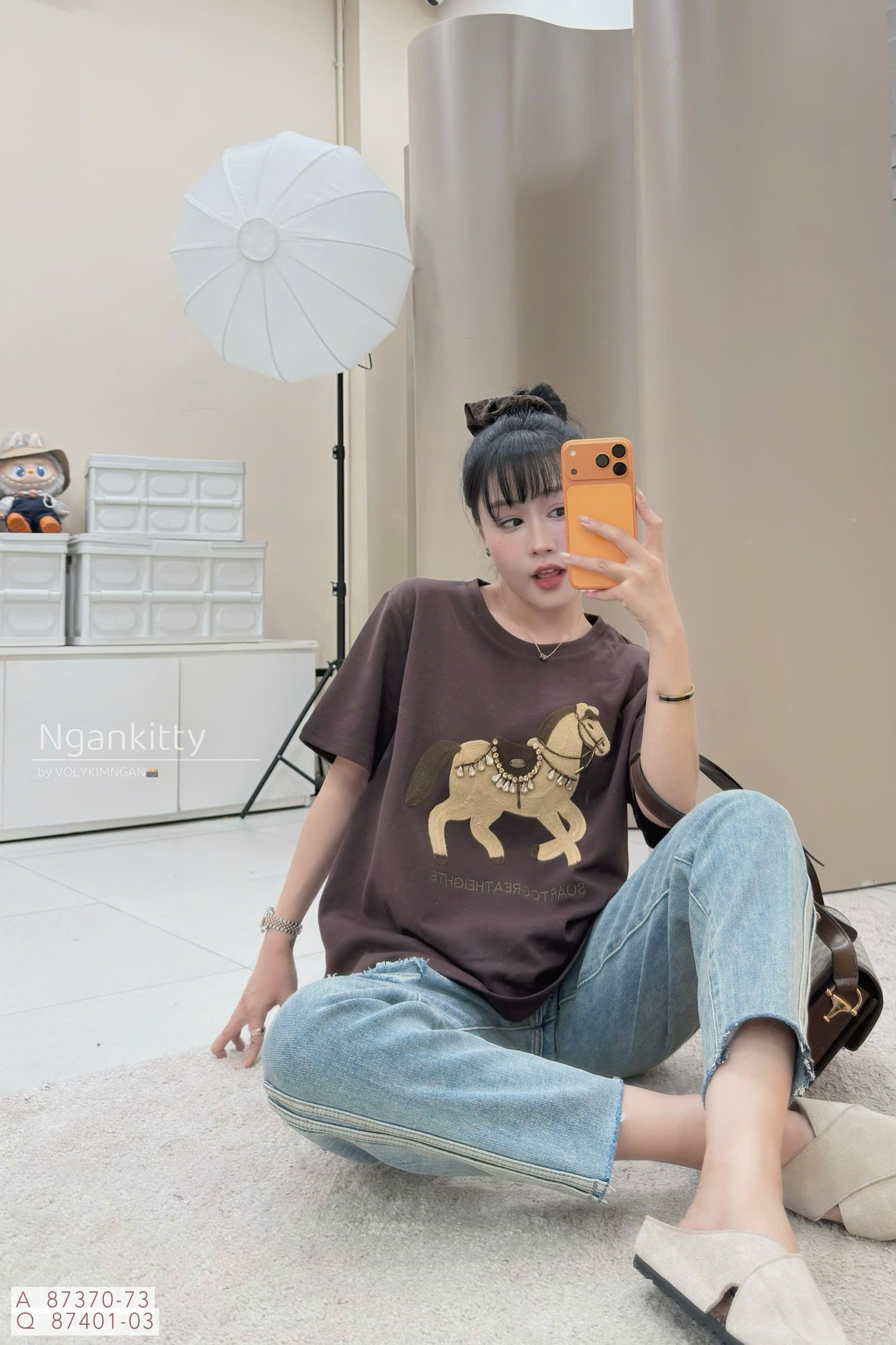 ÁO NGỰA THÊU ĐÍNH ĐÁ - Ảnh 6