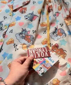 Alternative view of SET PIJAMA TOM&JERRY PHÔ MAI