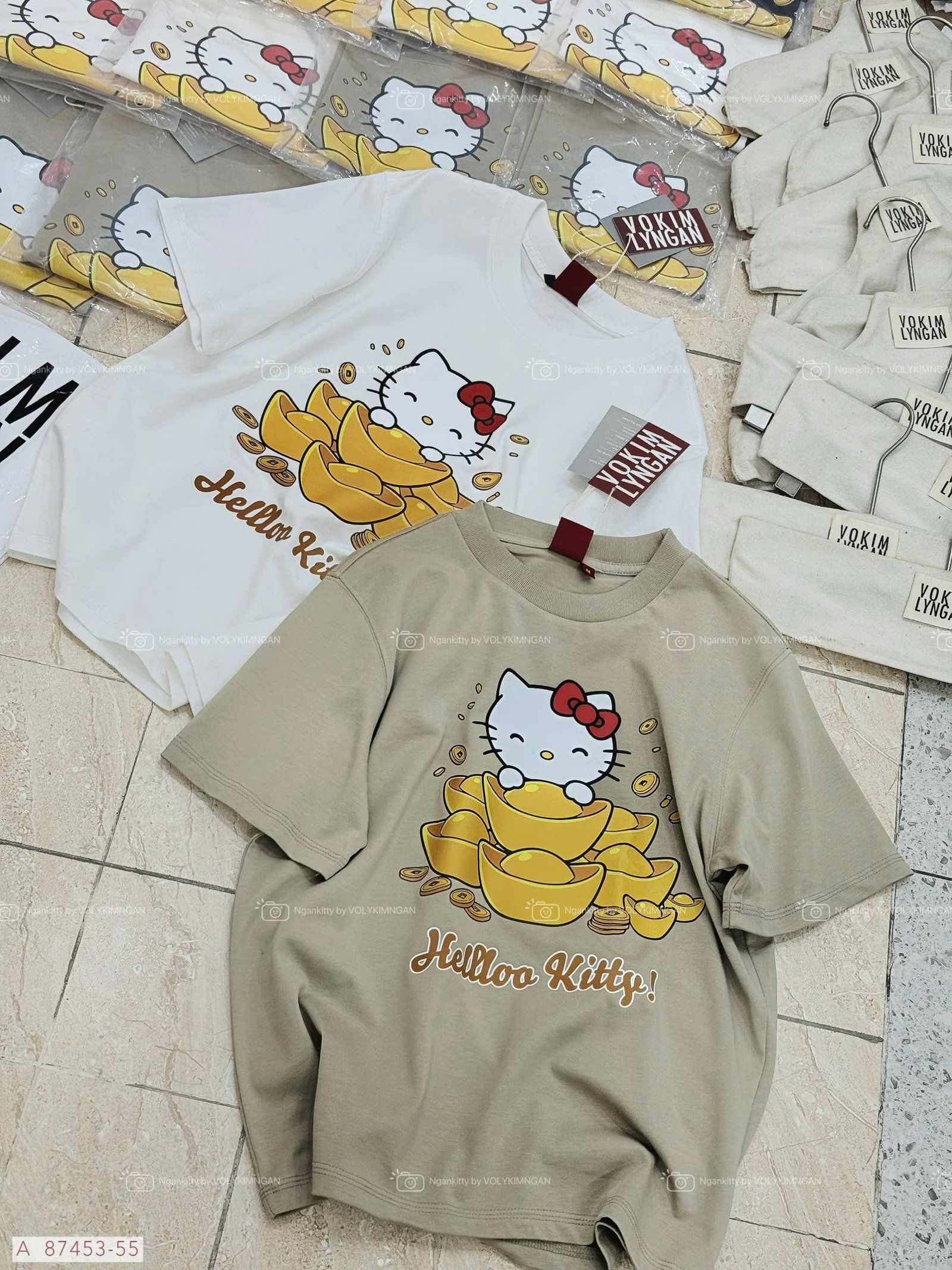 ÁO HELLOKITTY THỎI VÀNG - Ảnh 7