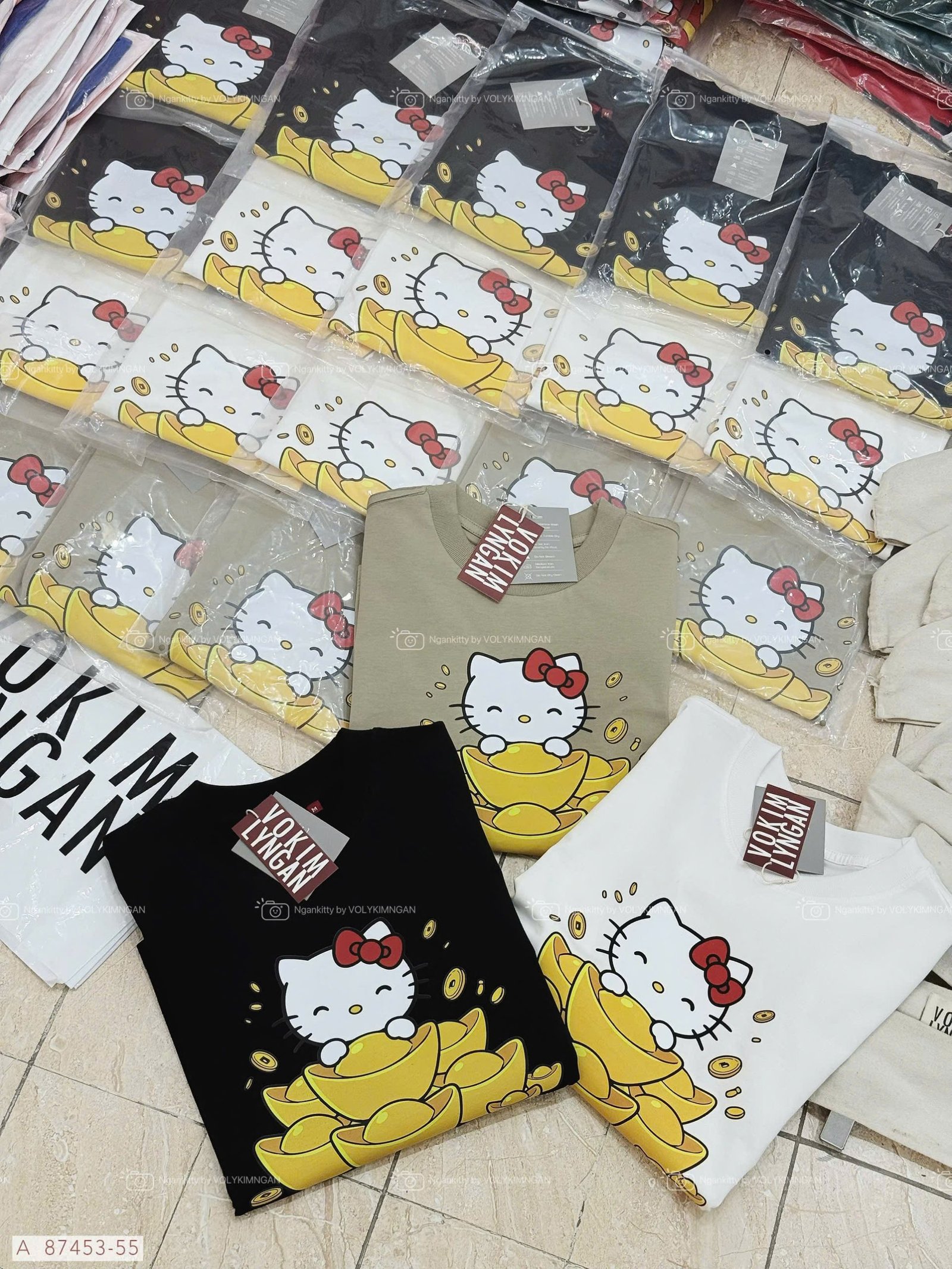 ÁO HELLOKITTY THỎI VÀNG - Ảnh 9