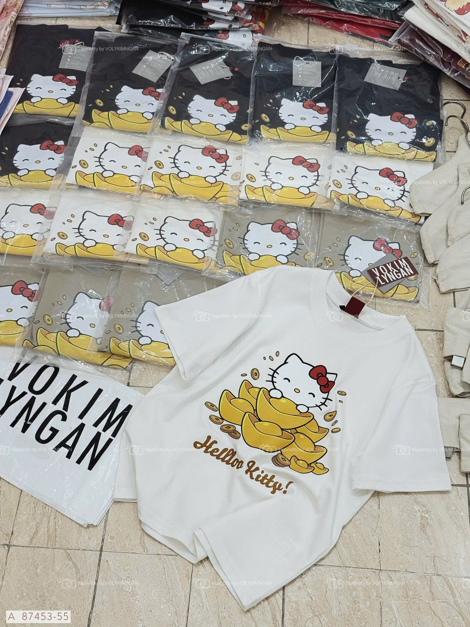 ÁO HELLOKITTY THỎI VÀNG - Ảnh 10