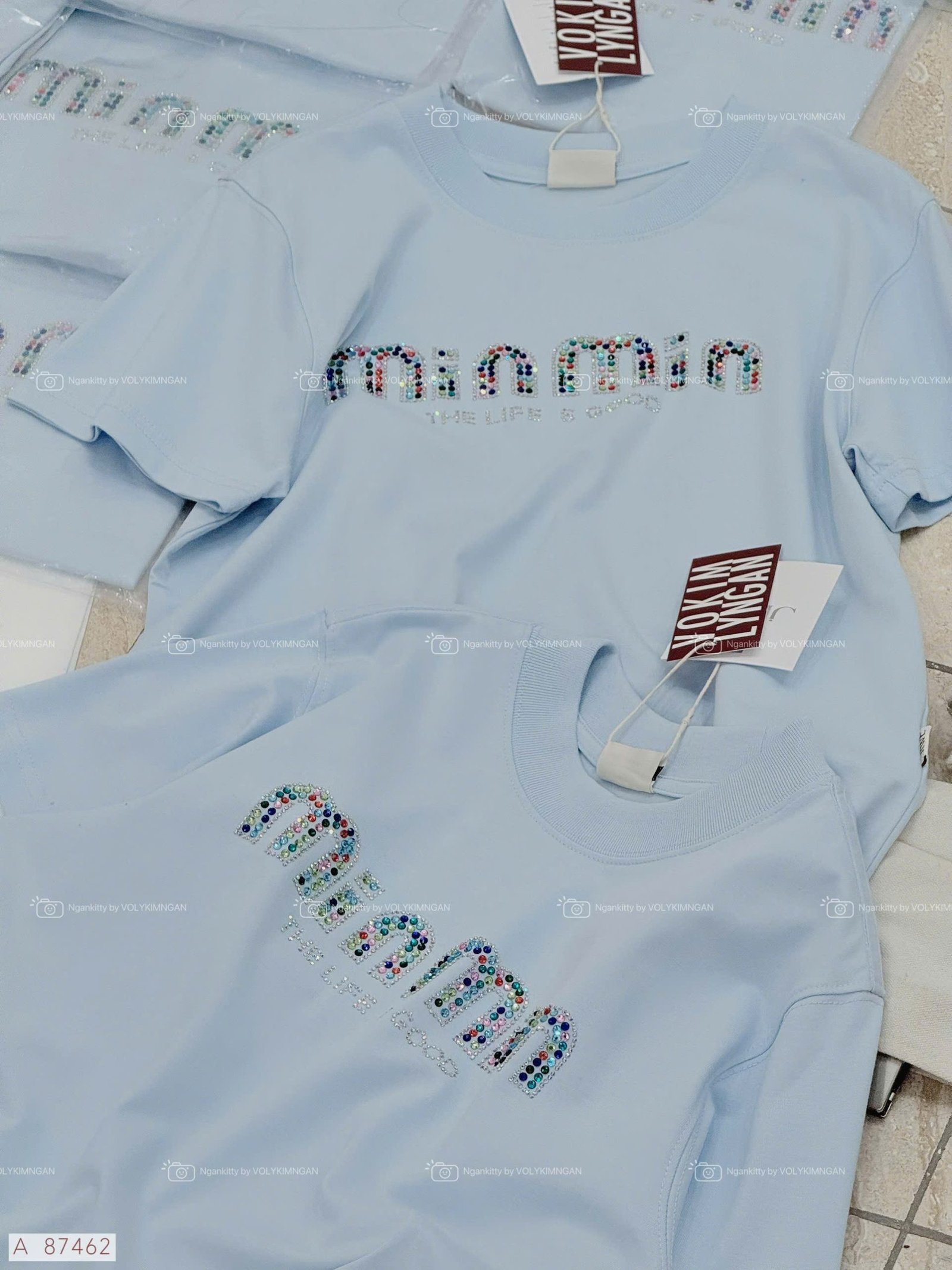 ÁO BABYTEE MINMIN ĐÍNH ĐÁ - Ảnh 2