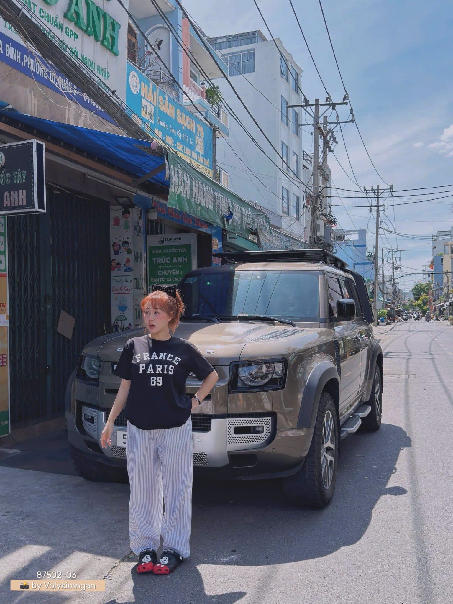 SET FRANCE PARIS QUẦN SỌC