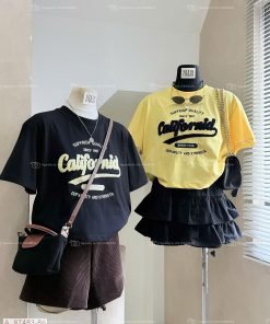 Alternative view of ÁO BOXY CALIFORNIA DẬP NỔI
