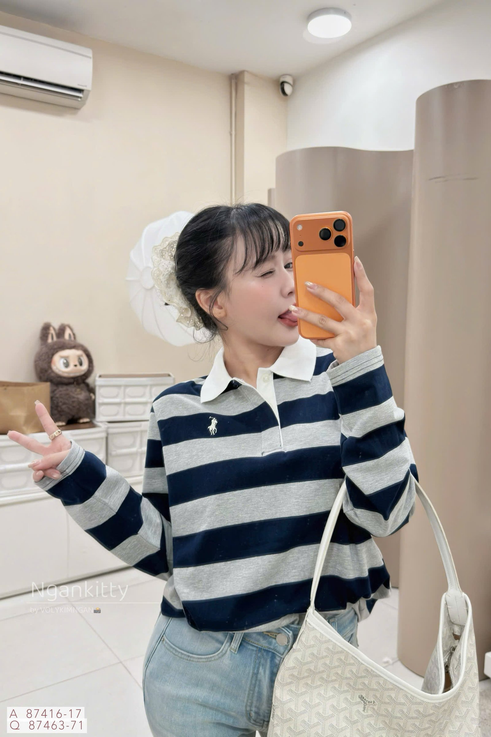 ÁO TD SỌC CỔ POLO - Ảnh 4