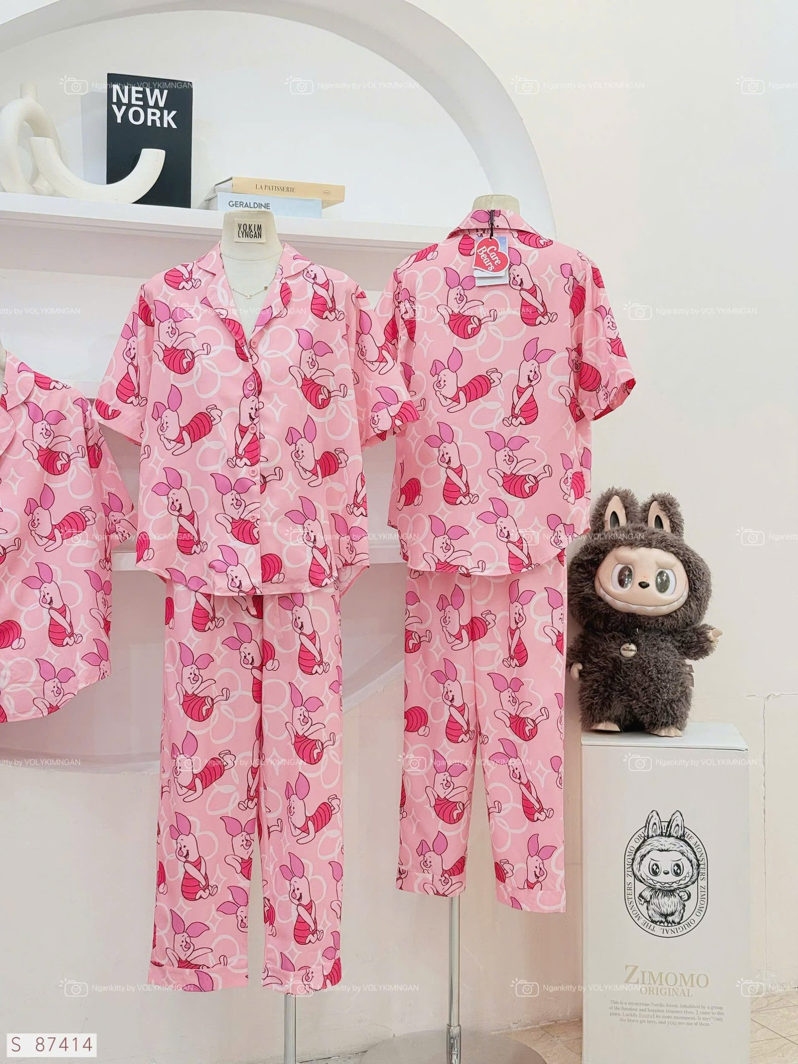 SET PIJAMA HEO PIGLET