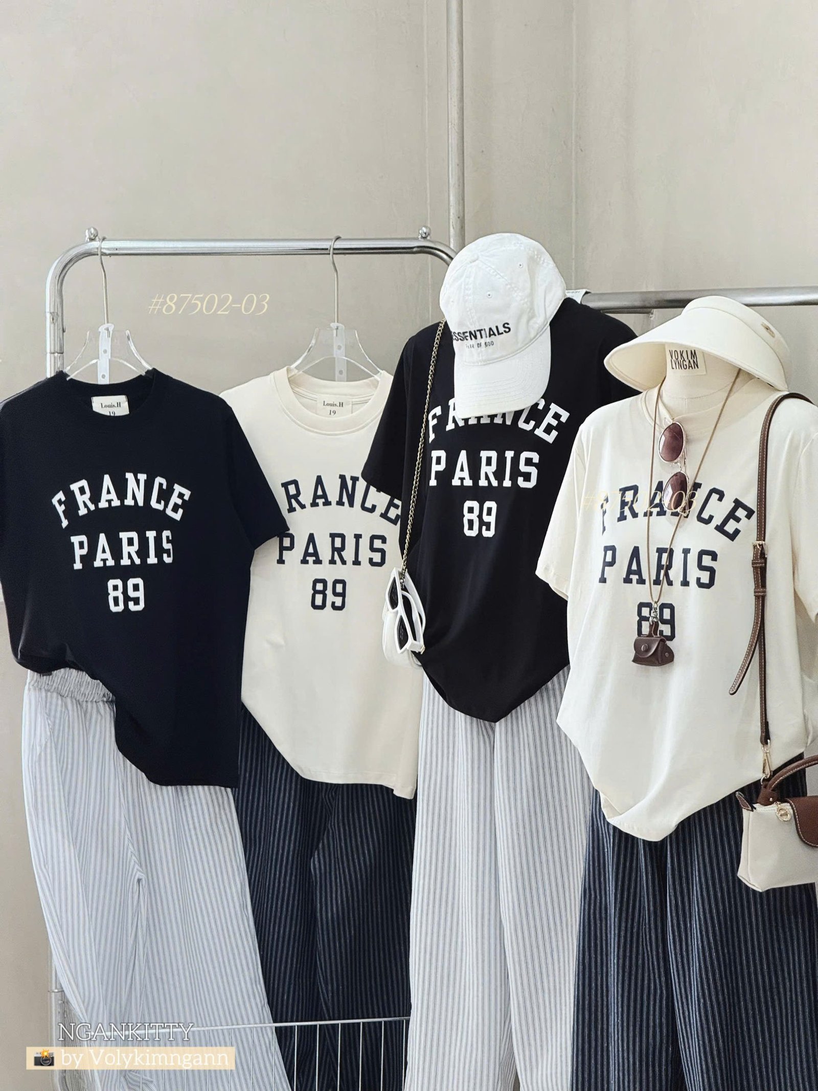 SET FRANCE PARIS QUẦN SỌC - Hình ảnh 8