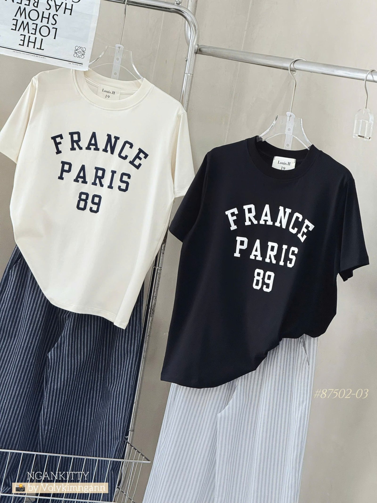 SET FRANCE PARIS QUẦN SỌC - Hình ảnh 11