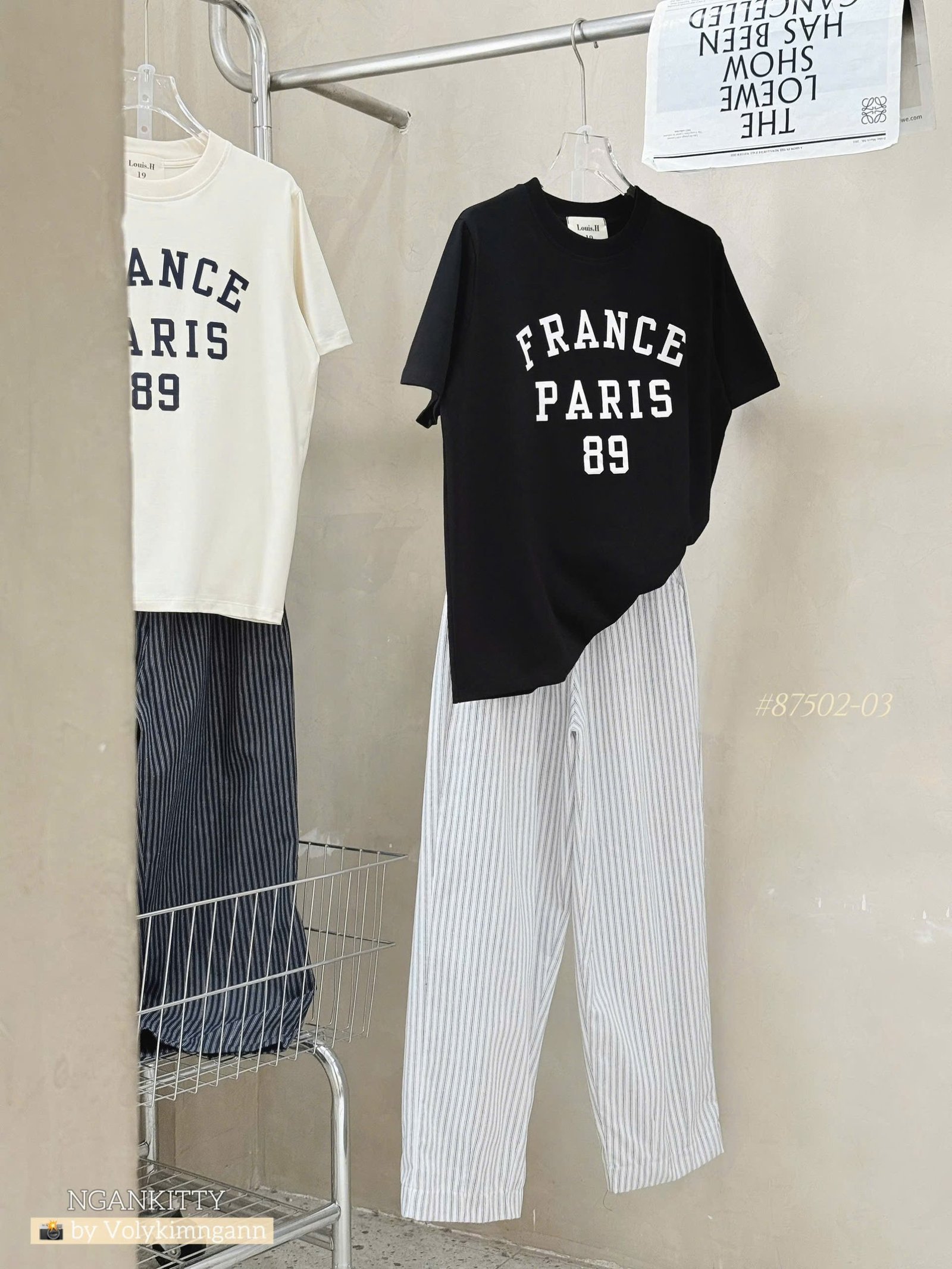 SET FRANCE PARIS QUẦN SỌC - Hình ảnh 12