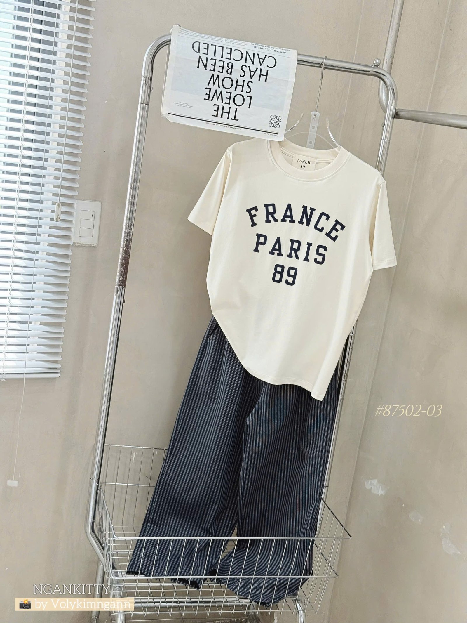 SET FRANCE PARIS QUẦN SỌC - Hình ảnh 13