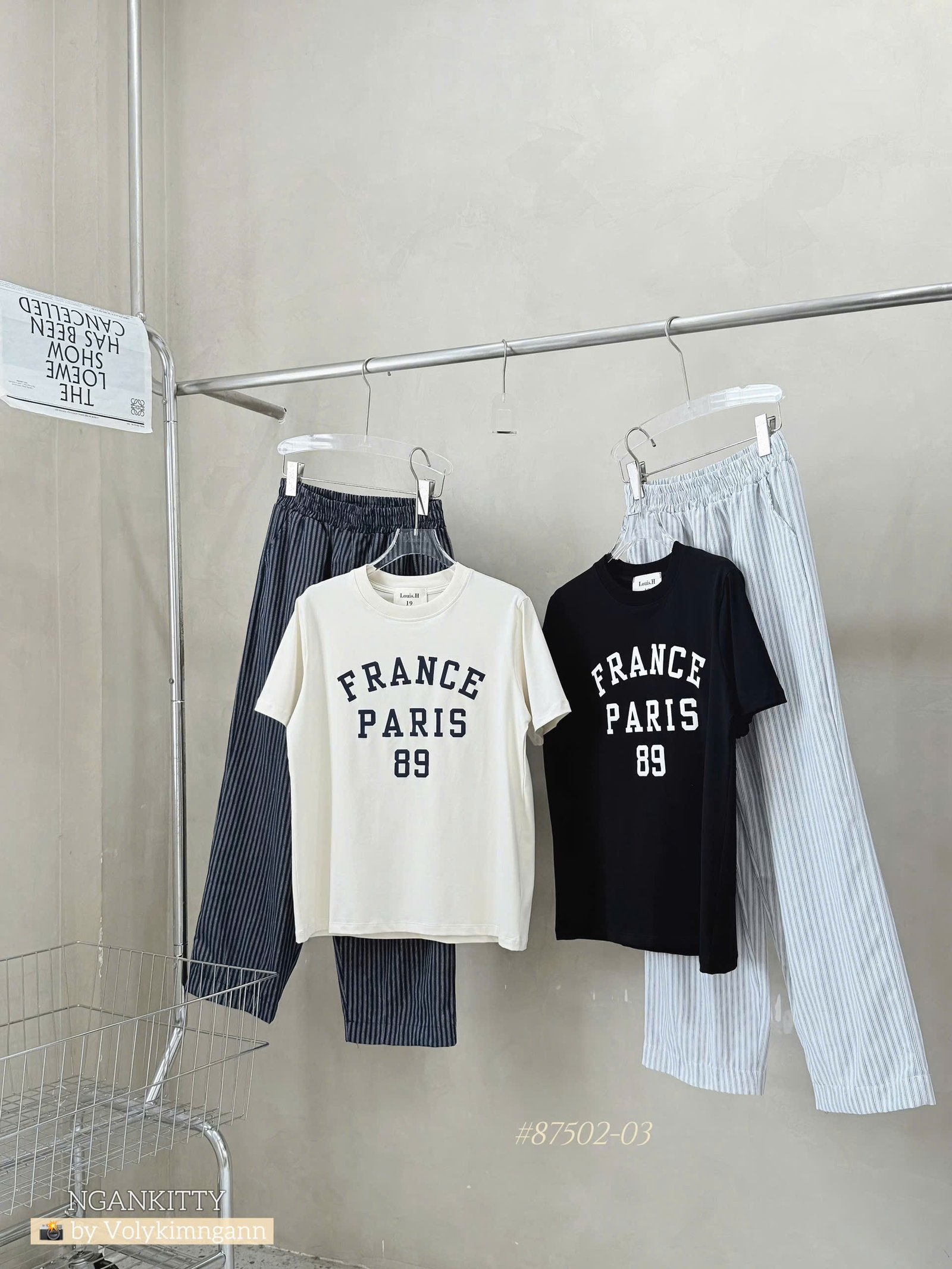 SET FRANCE PARIS QUẦN SỌC - Hình ảnh 15