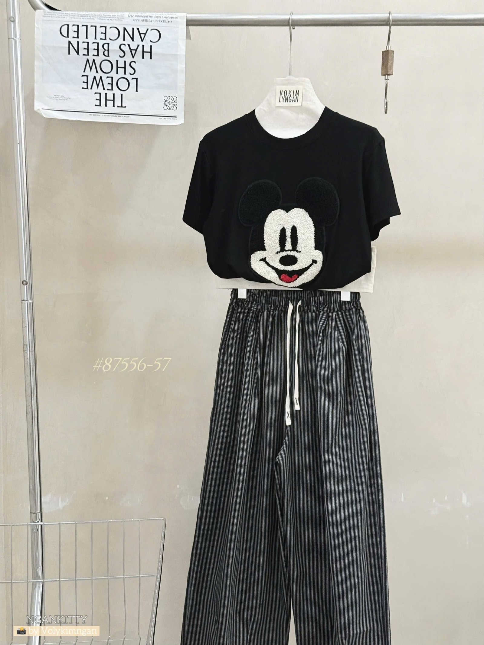 SET QUẦN MICKEY NỔI SUÔNG SỌC - Hình ảnh 7